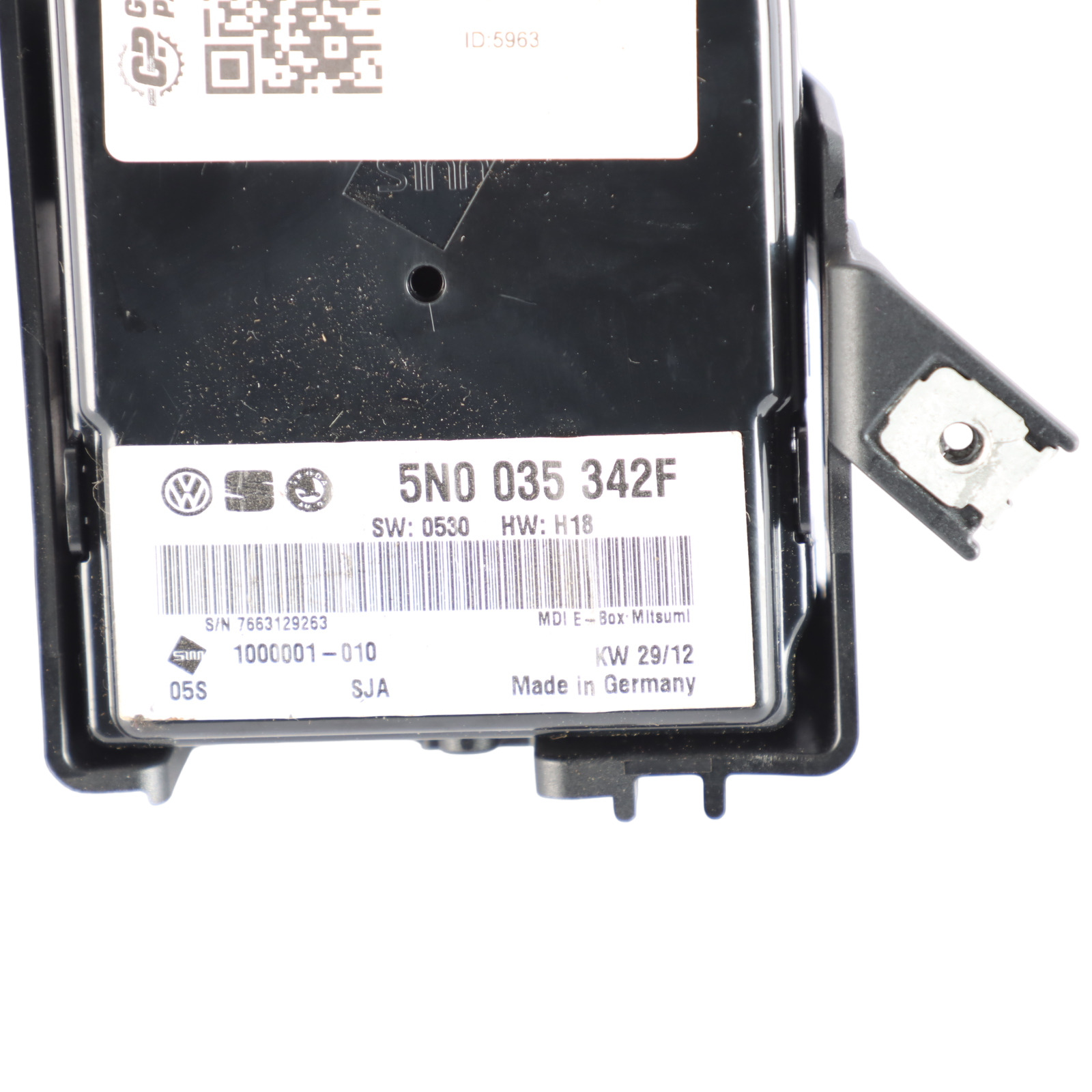 VW Volskwagen Polo 6R Multimedia Module d'interface contrôle 5N0035342F