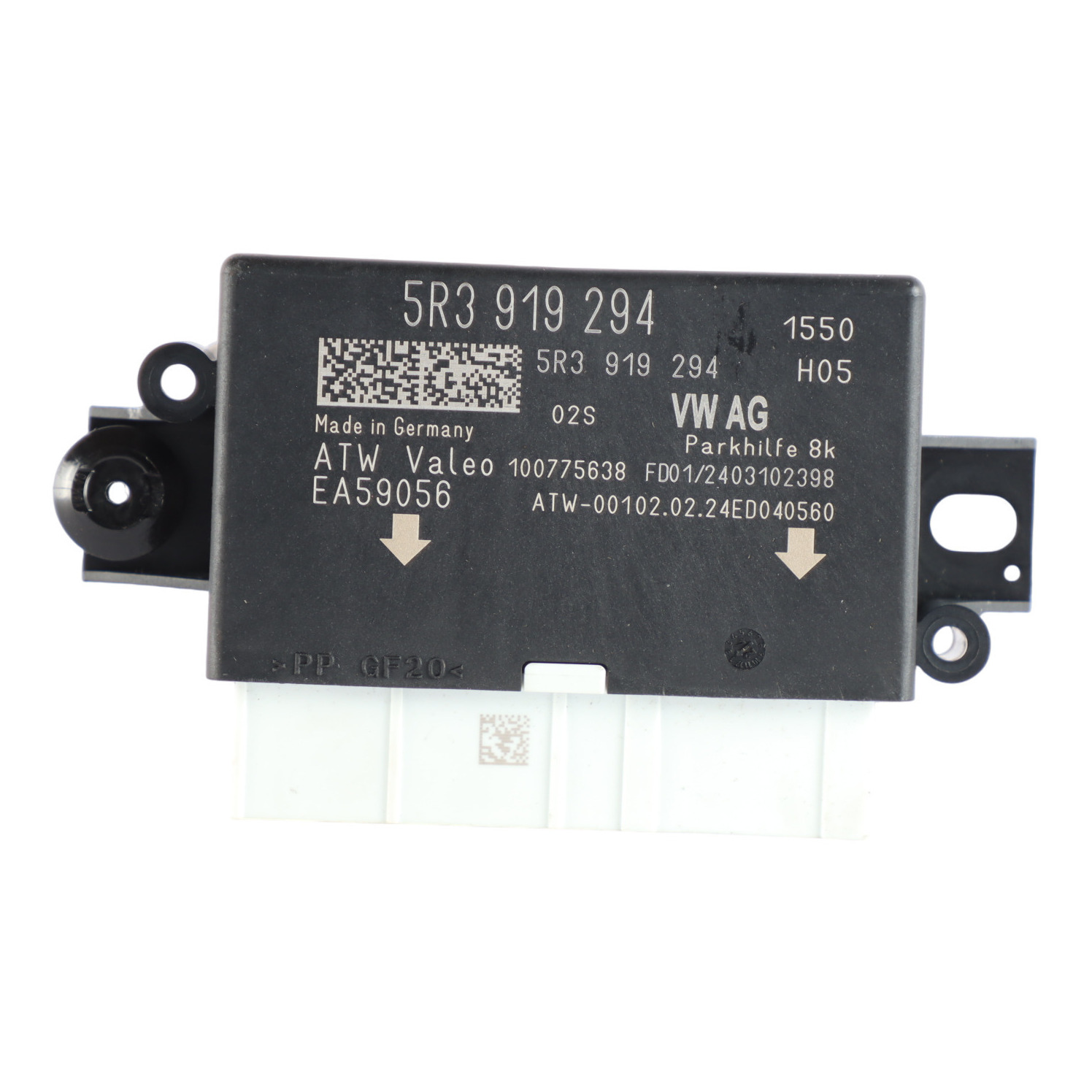 Volkswagen Golf CD1 Aide au stationnement PDC Module contrôle distance5R3919294