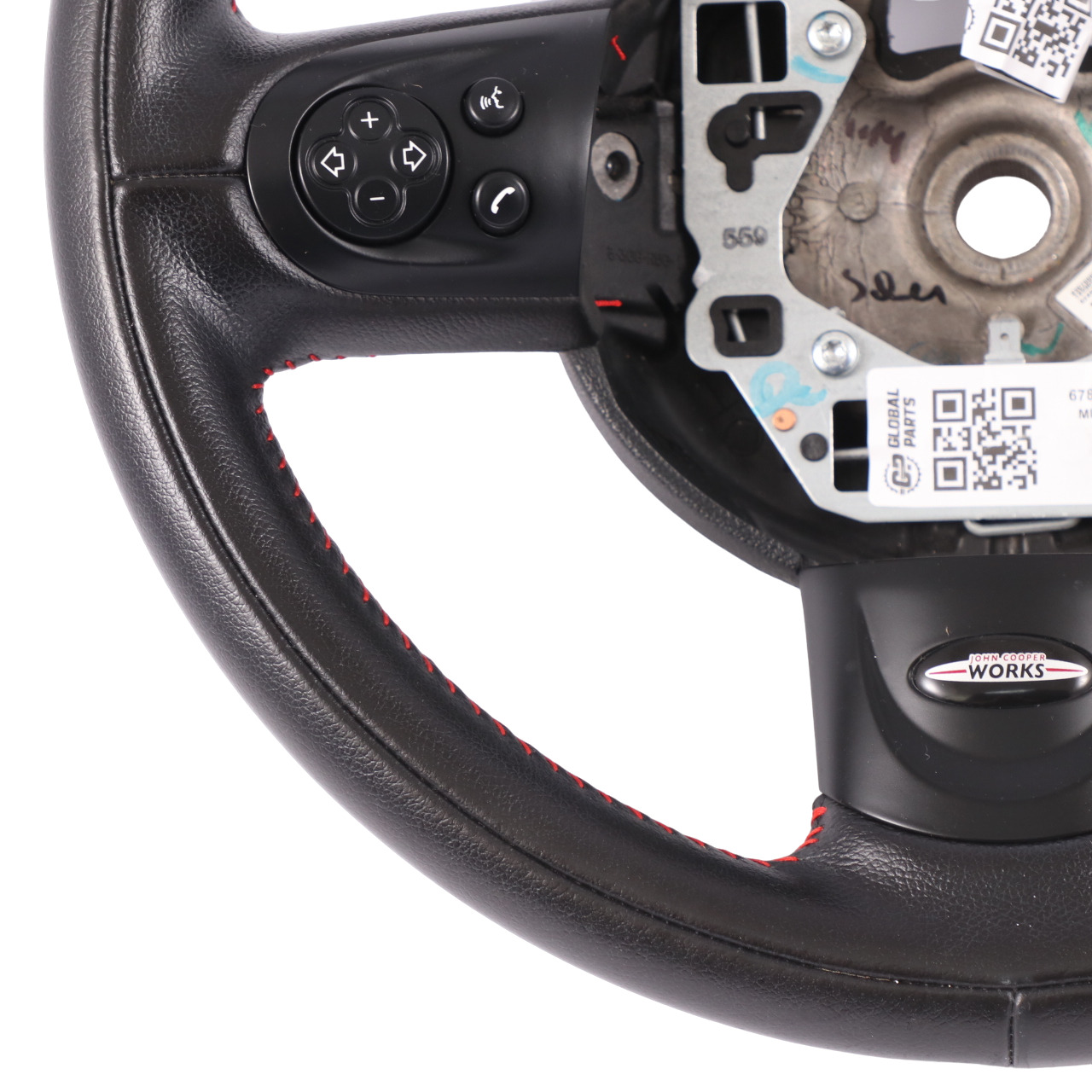 Mini Cooper R55 R56 R57 Leather Sports Multifunction Steering Wheel 6782595