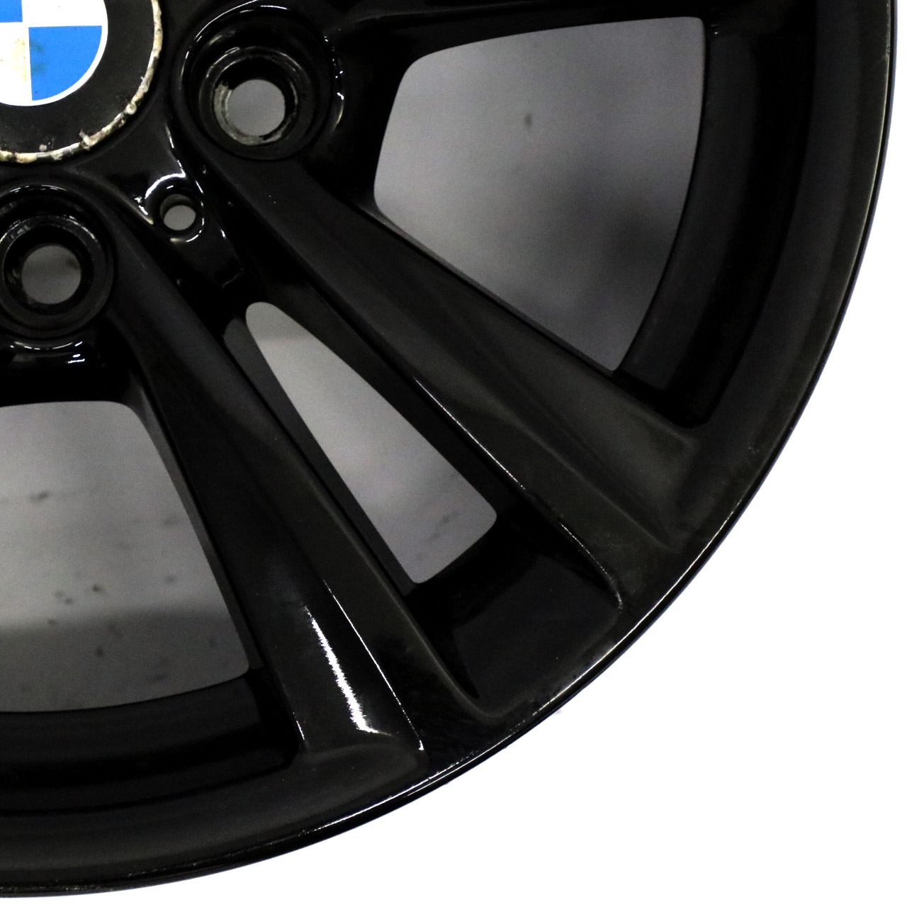 BMW F30 F31 LCI Jante alliage noire 16" V Spoke 656 7,5J ET:37 6866304