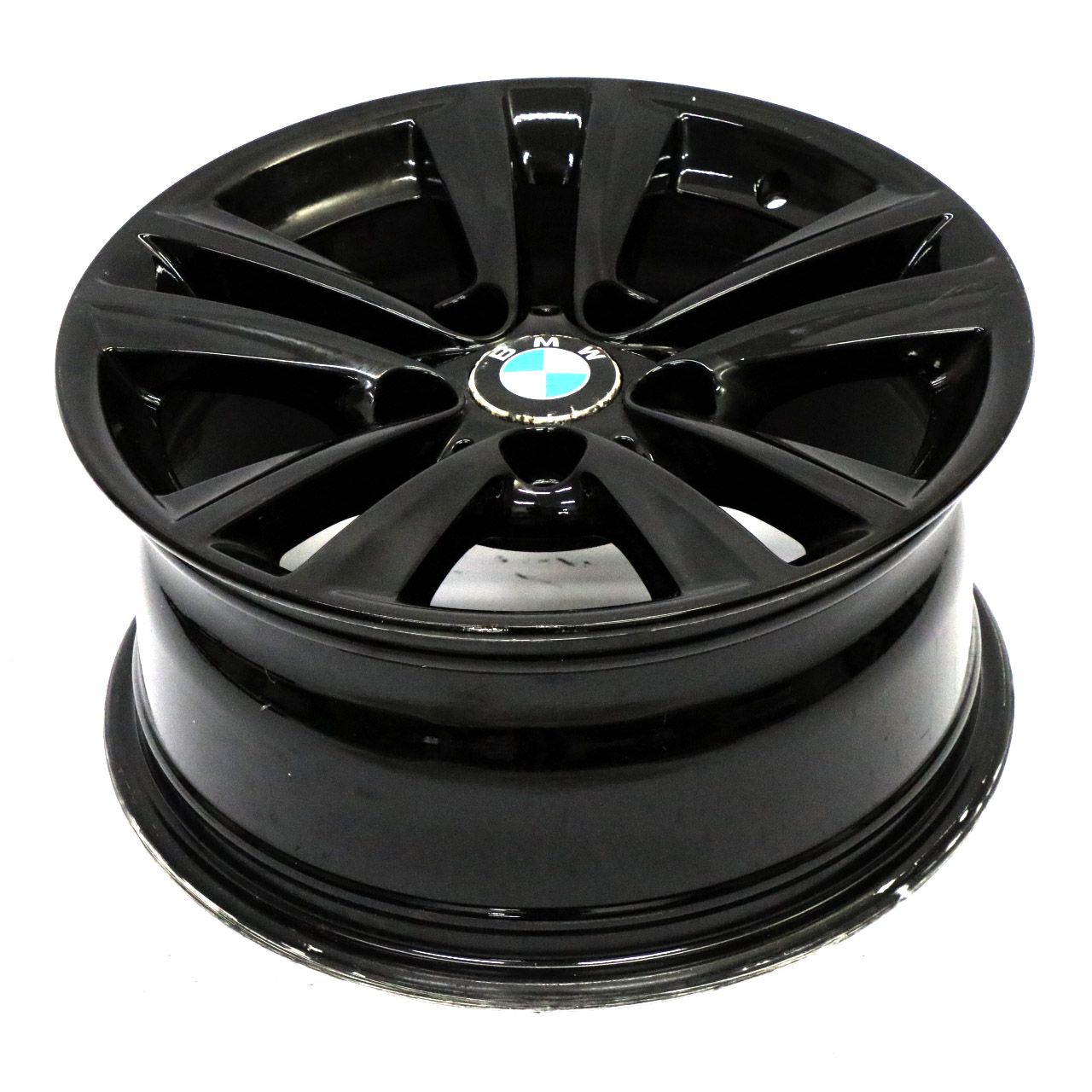 BMW F30 F31 LCI Jante alliage noire 16" V Spoke 656 7,5J ET:37 6866304