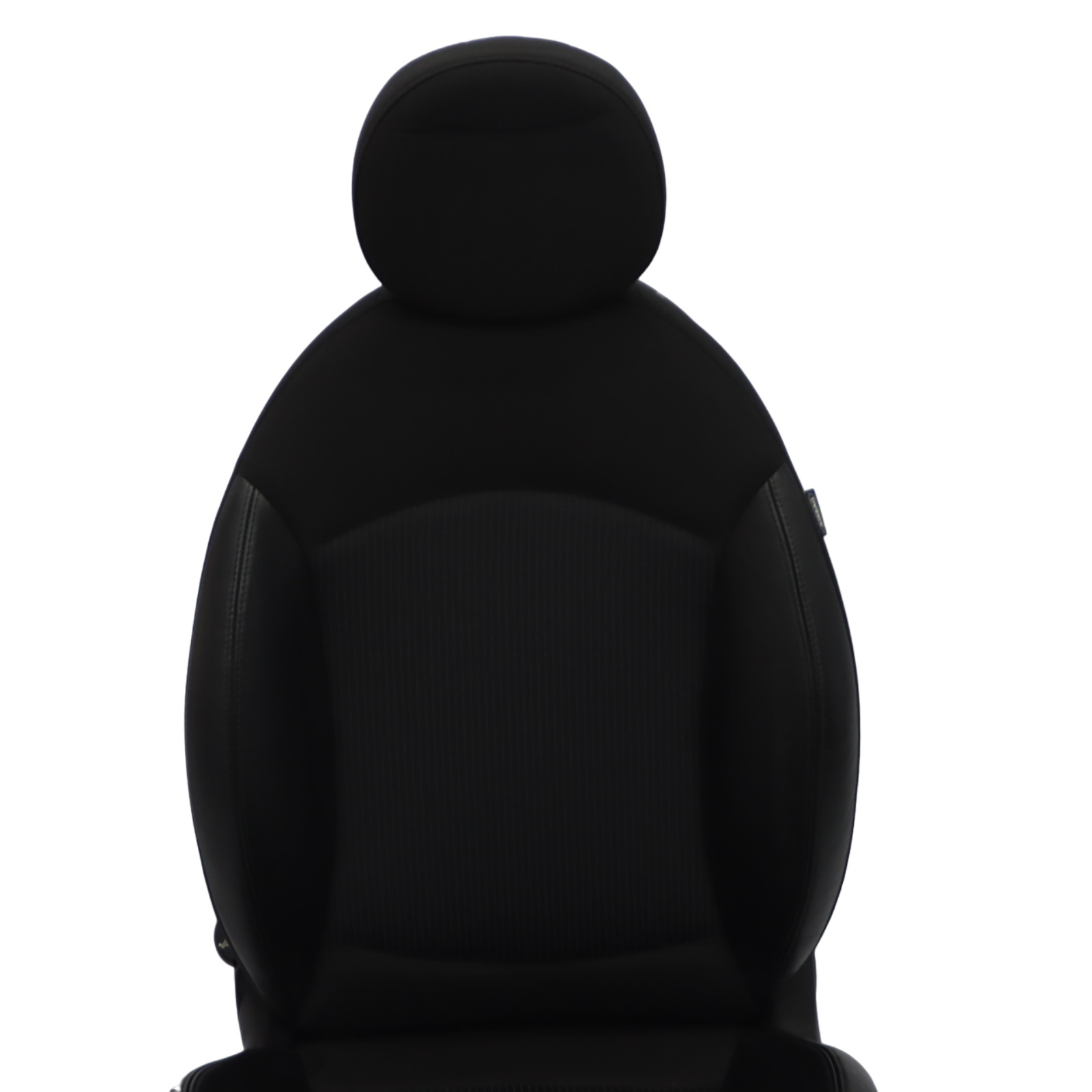 Mini R55 R56 LCI Front Left N/S Seat Sport Black Cloth Leather 