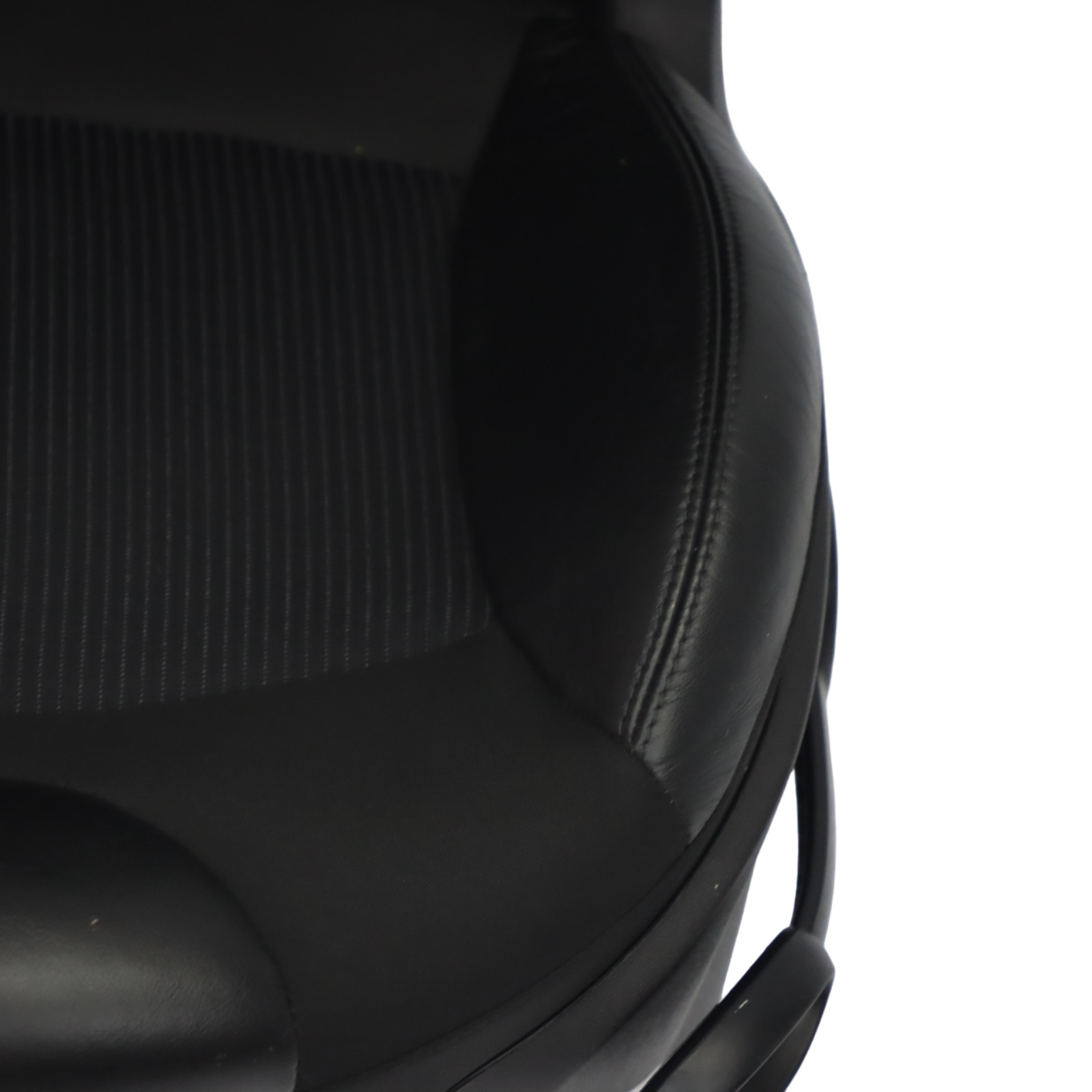 Mini R55 R56 LCI Front Left N/S Seat Sport Black Cloth Leather 