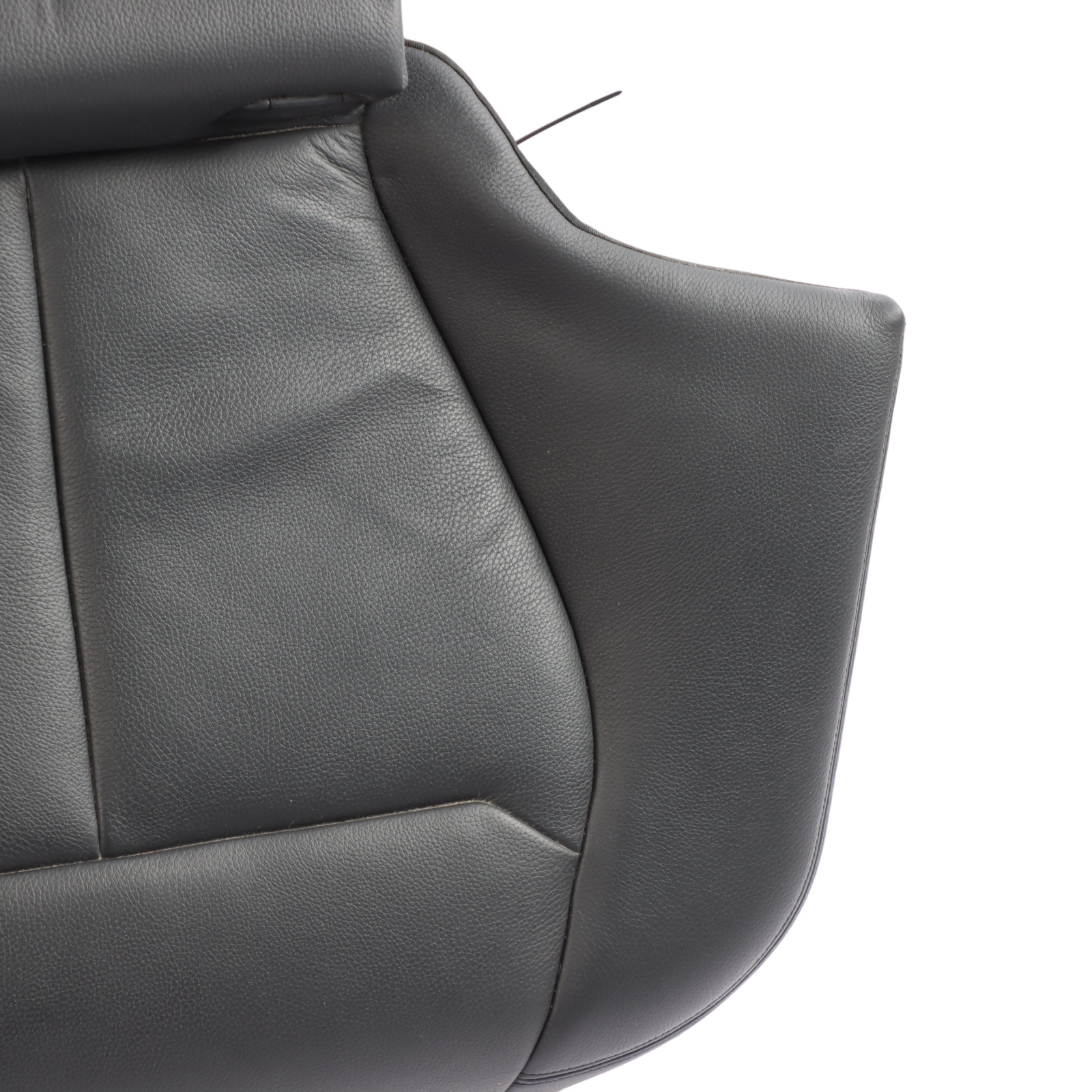 BMW F30 F31 Seat Bench Rear Couch Sofa Seating Cover Leather Dakota Black