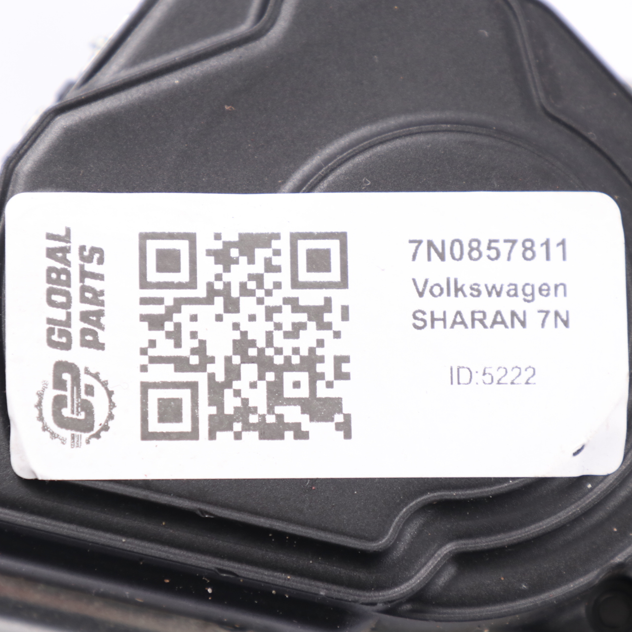 Volkswagen VW Sharan 7N Ceinture de sécurité arrière 3e rangée gauche 7N0857811