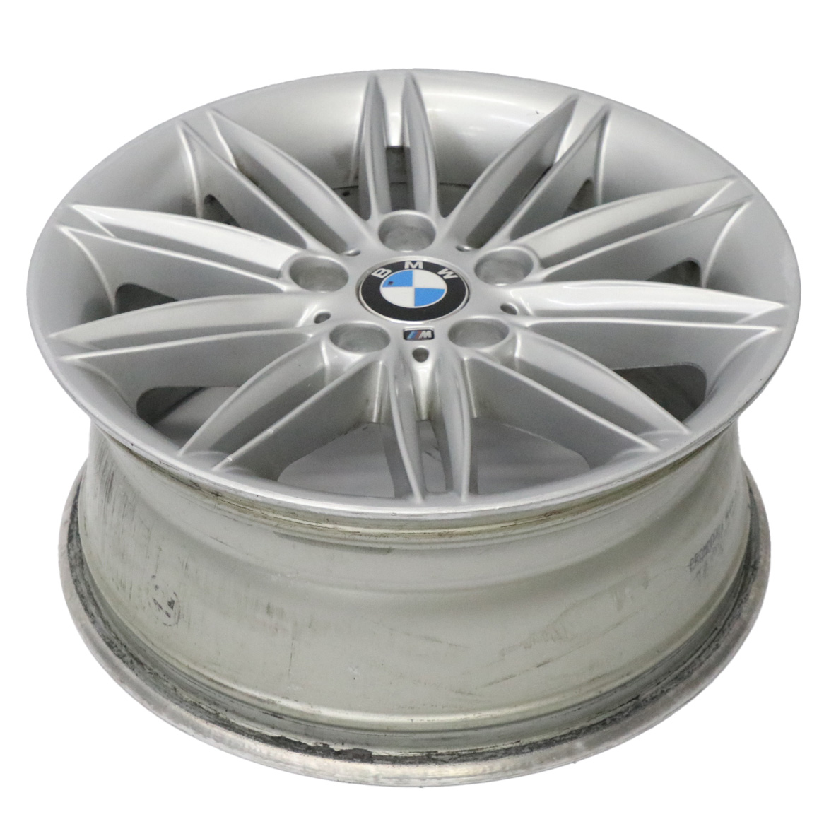 BMW E81 E82 E87 Arriere Aluminium Jante Alliage M Rayons Doubles 207 17" 7,5J