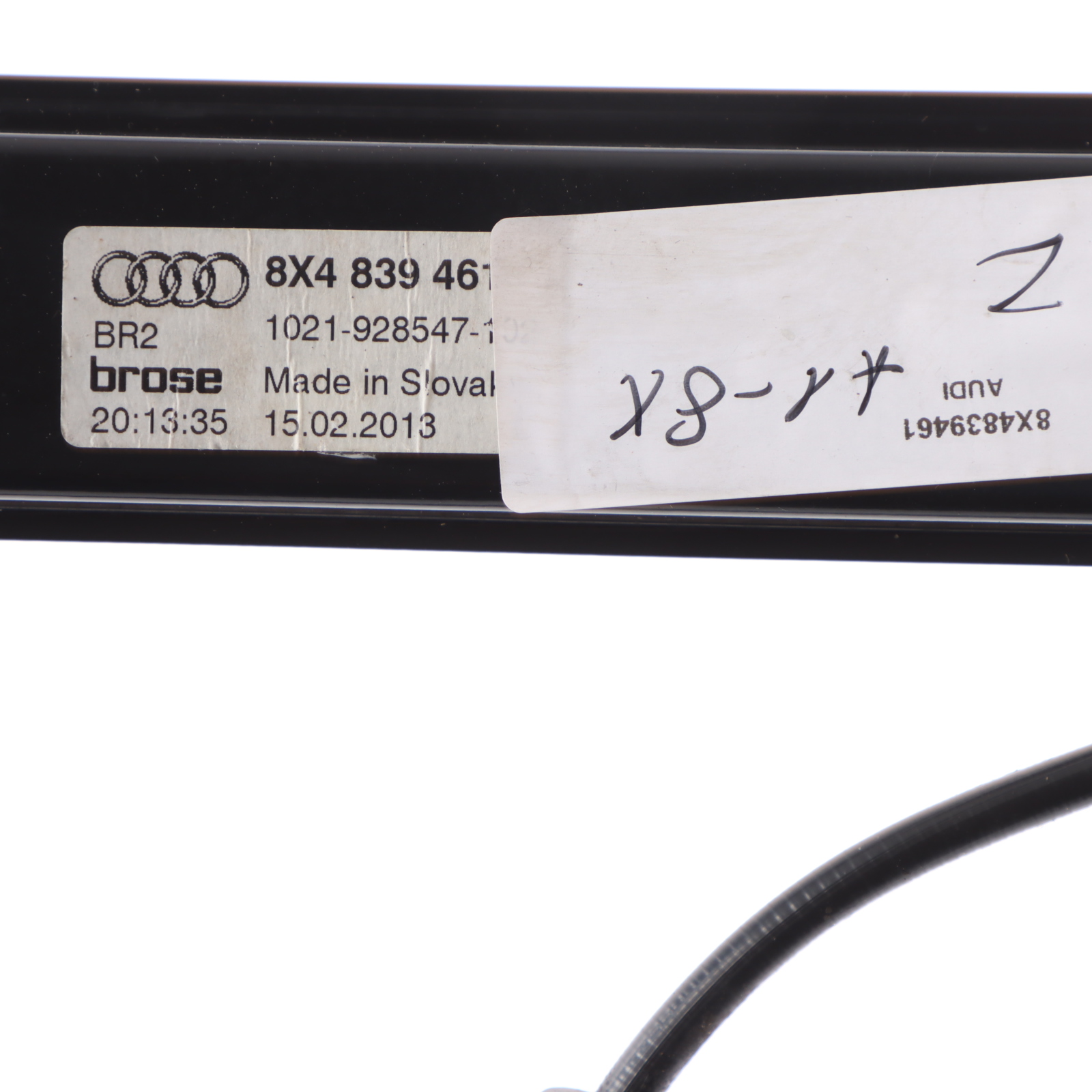 Audi A1 8X Lève vitre électrique Porte arrière gauche 8X4839461