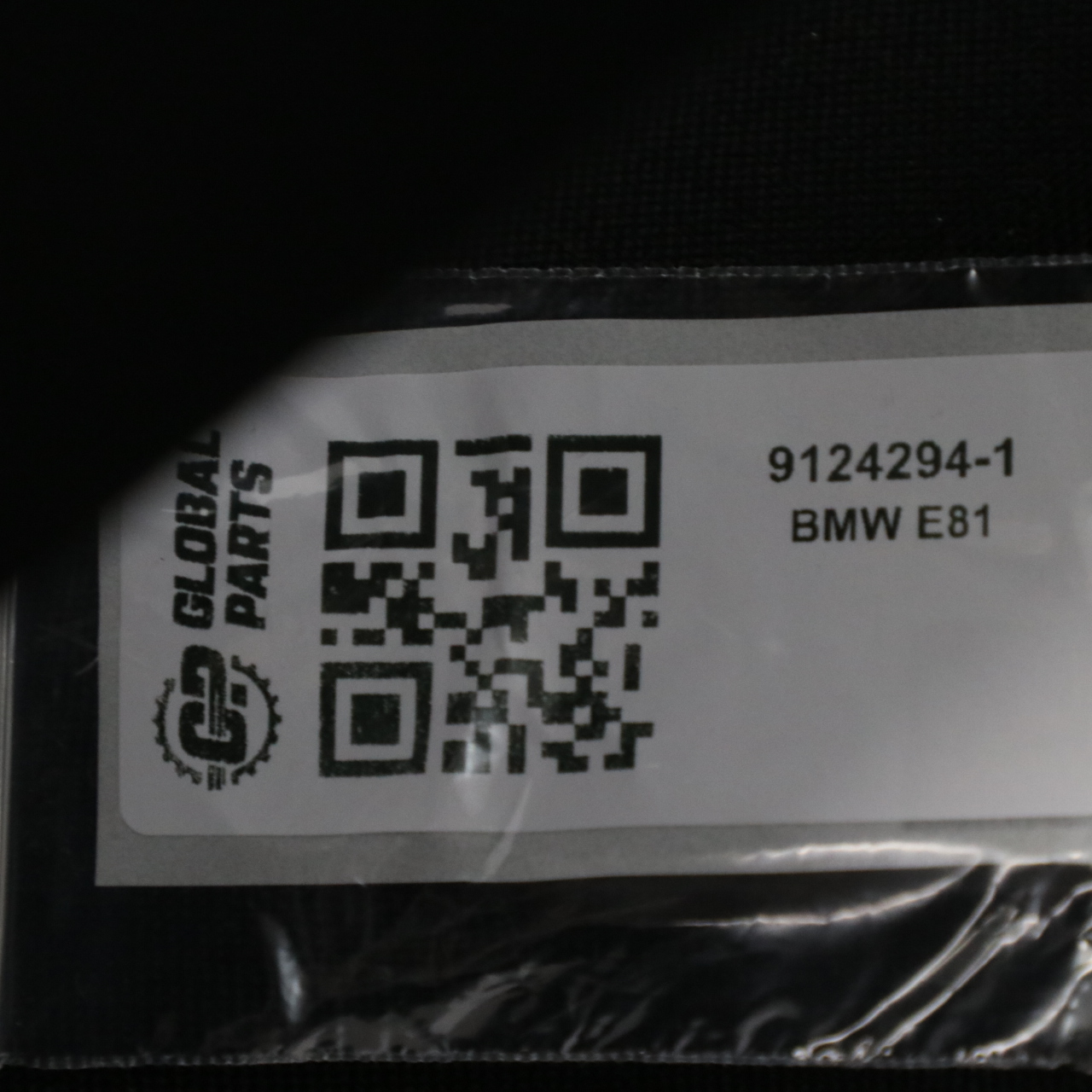 BMW E81 M Sport Front Right O/S Seat Cloth Fabric Network Cranberry Red