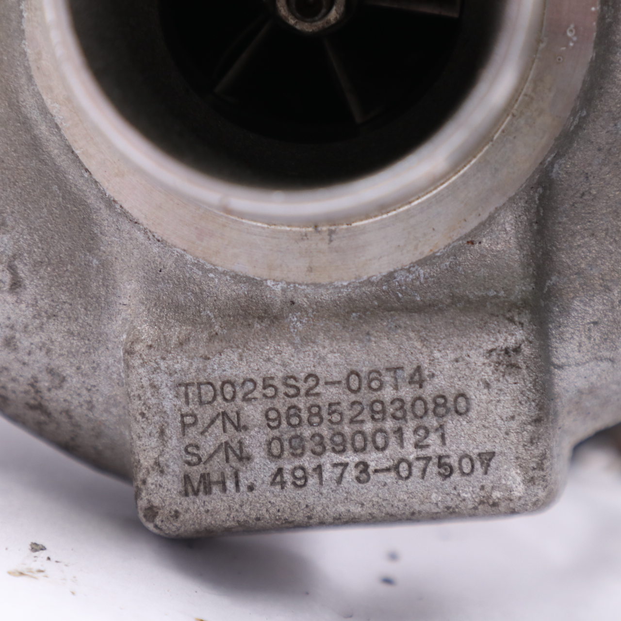 Citroen Berlingo B9 1.6 HDI Diesel Turbo Turbocharger 9685293080