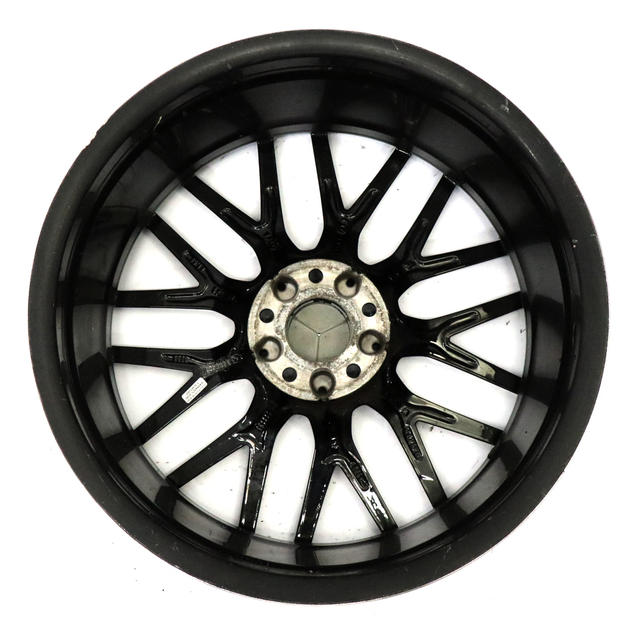 Mercedes C117 W176 Jante alliage noire 19" 9 Double Spoke ET:48 8J A1764010900