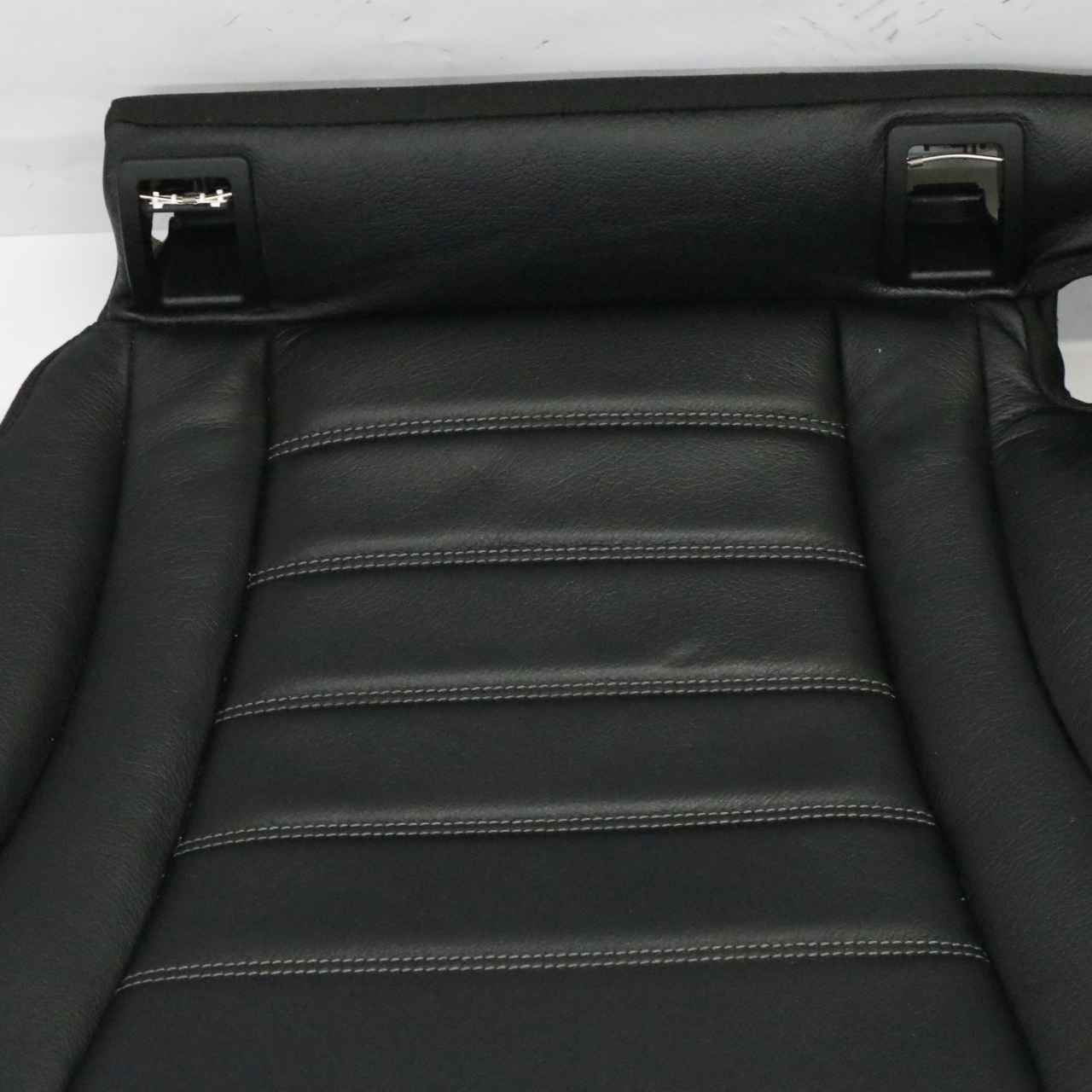 Mercedes W205 Rear Seat Bench Couch Covering Trim Black Imitation Leather