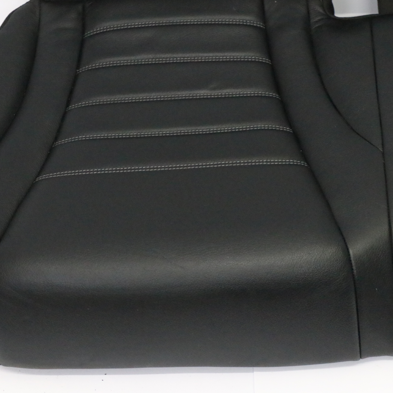 Mercedes W205 Rear Seat Bench Couch Covering Trim Black Imitation Leather