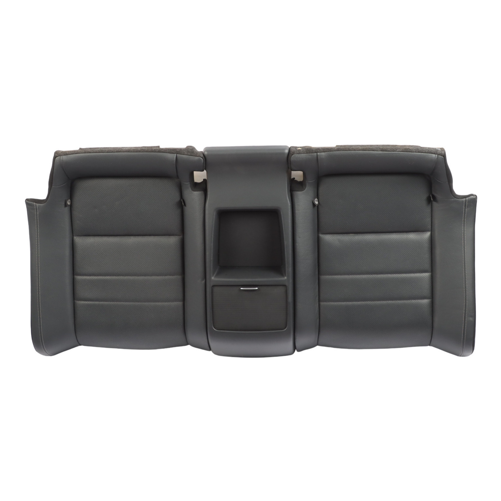 Rear Seat Bench Mercedes C207 W207 Coupe Couch Seat Covering Leather Black