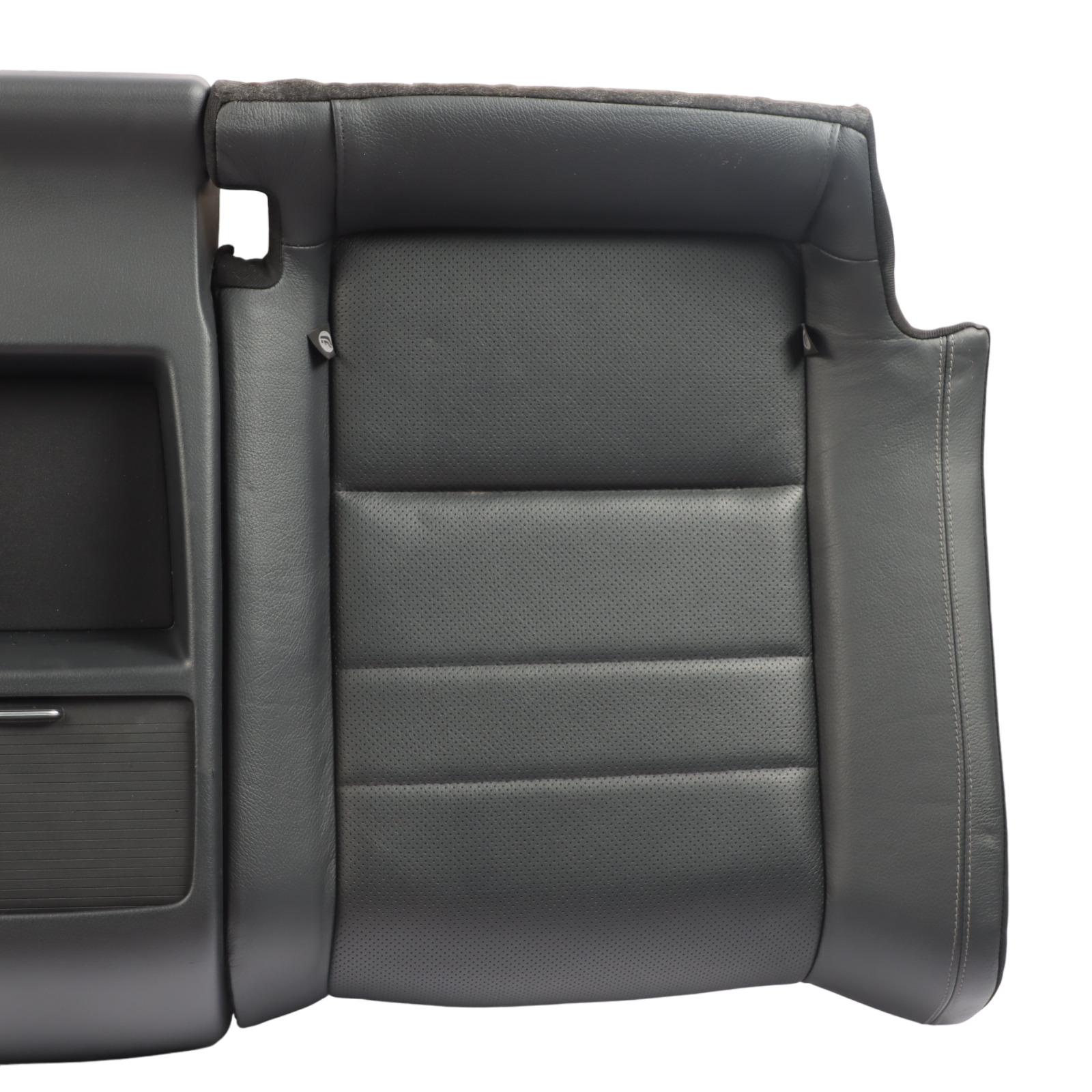 Rear Seat Bench Mercedes C207 W207 Coupe Couch Seat Covering Leather Black