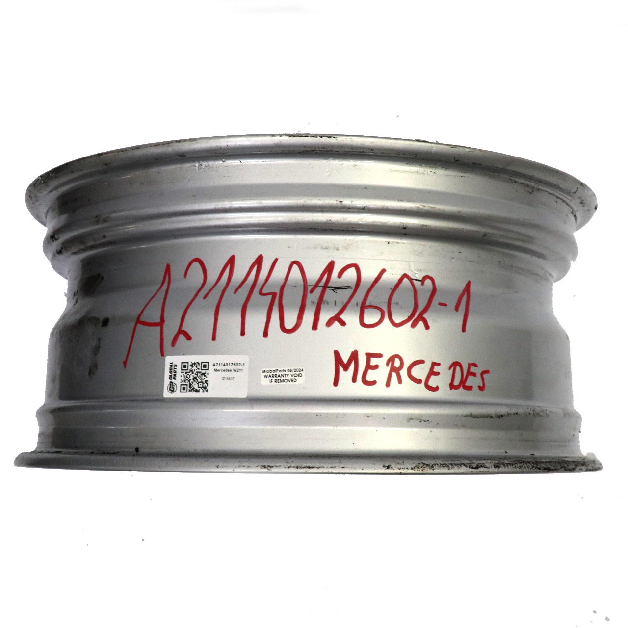 Mercedes W211 AMG Jante Alliage Argent 18" 8J ET:30 5 Trous A2114012602