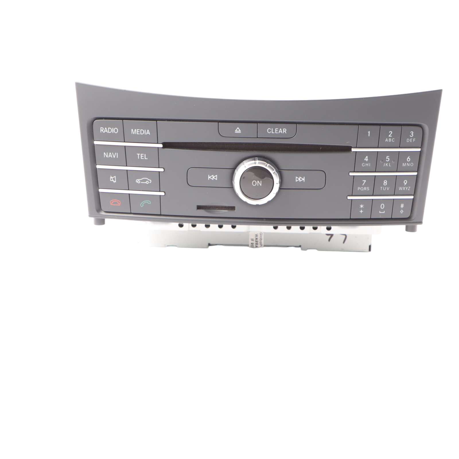 Radio Head Unit Mercedes W207 W212 COMAND Navi CD Player Navigation A2189005607