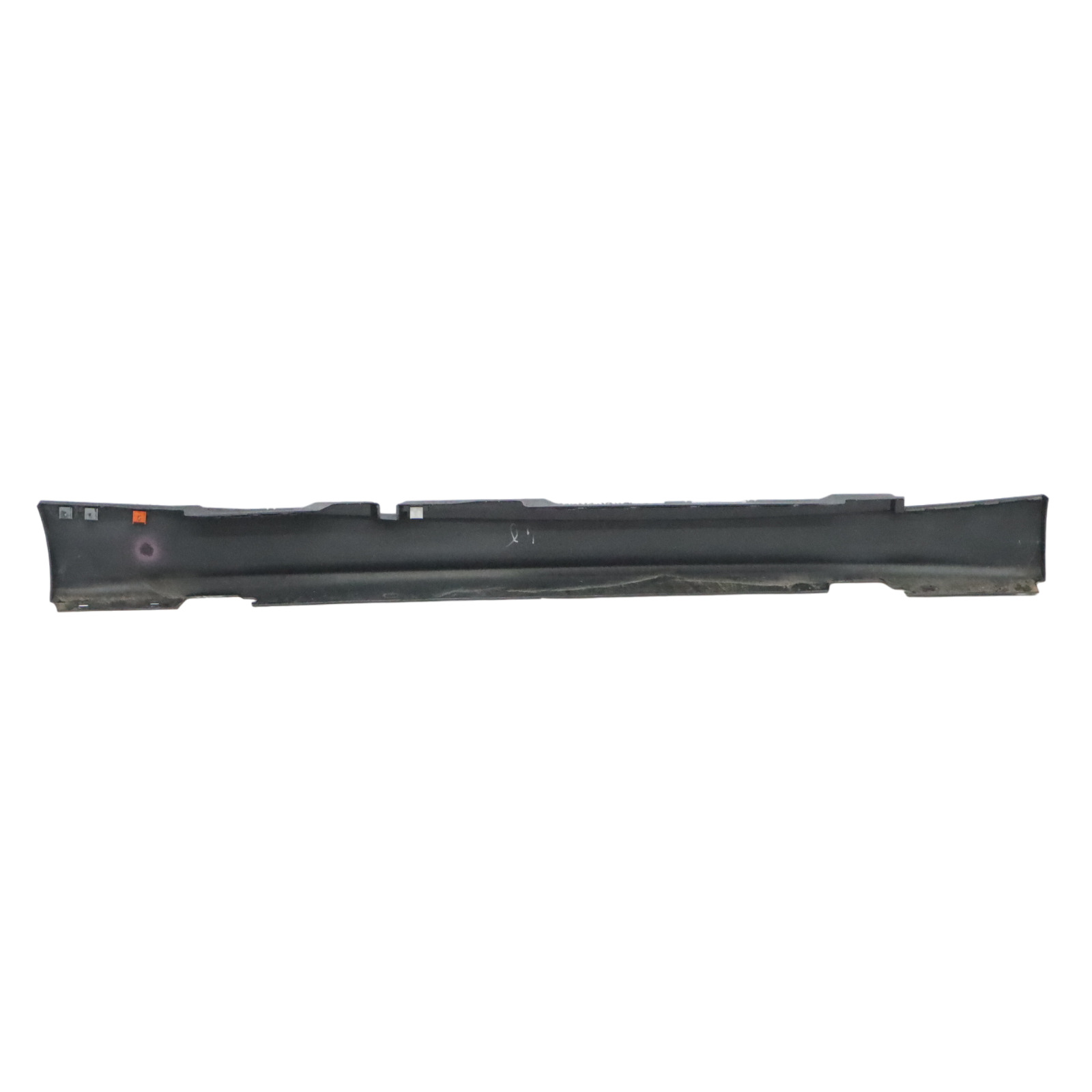 BMW E87 LCI Bas de Porte Couverture Seuil A Gauche Brillant Graphite