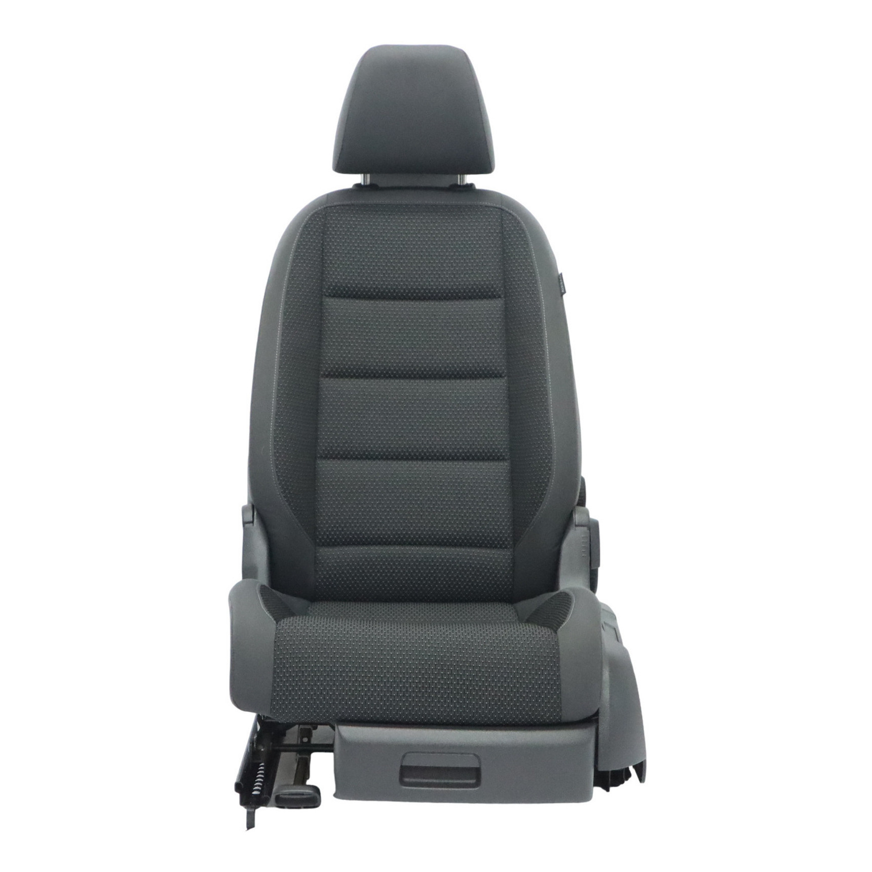 Volkswagen Touran 1T Siège Avant Gauche Tissu Intérieur Gris Anthracite Bleu