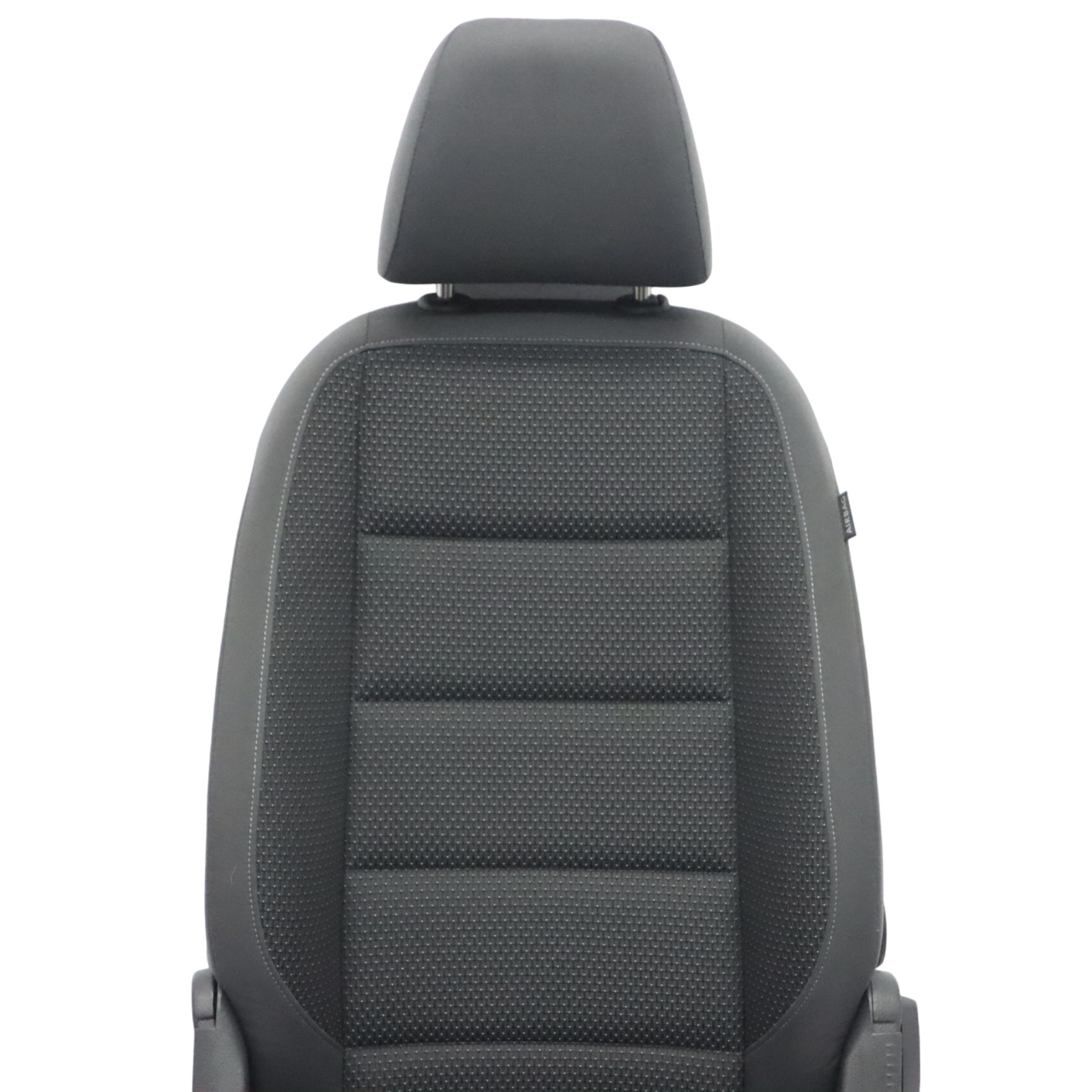 Volkswagen Touran 1T Siège Avant Gauche Tissu Intérieur Gris Anthracite Bleu