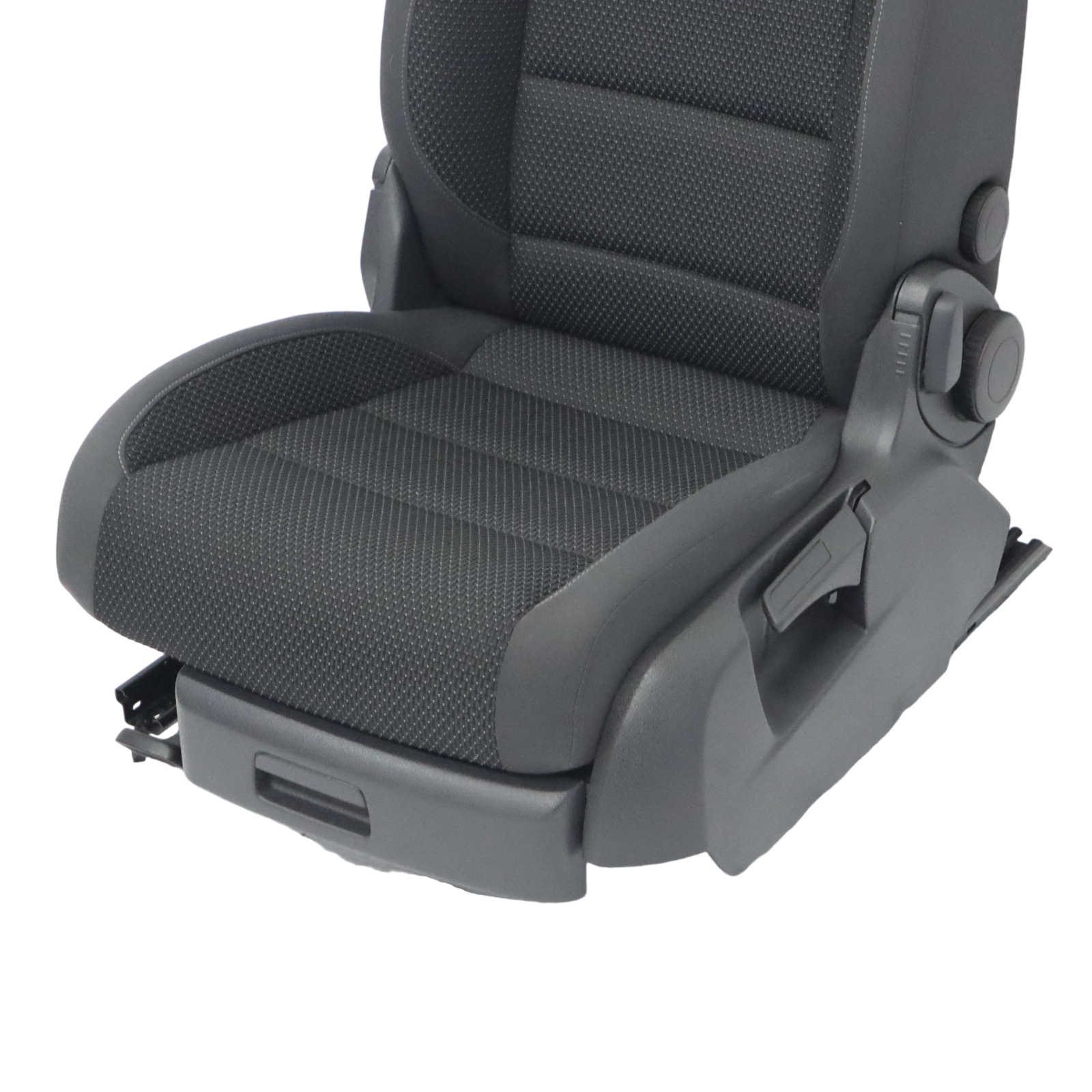 Volkswagen Touran 1T Siège Avant Gauche Tissu Intérieur Gris Anthracite Bleu