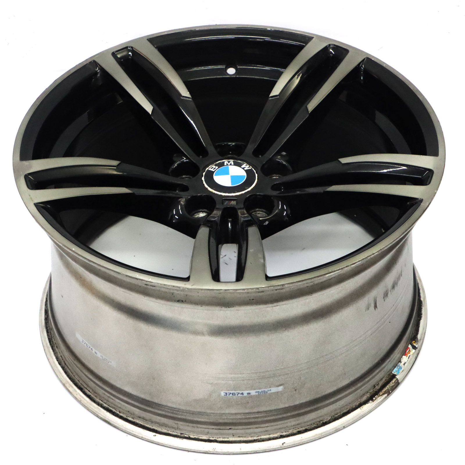 BMW F80 M3 F82 M4 Rear Wheel Alloy Rim M Double Spoke 437M 19" 10J 2284756