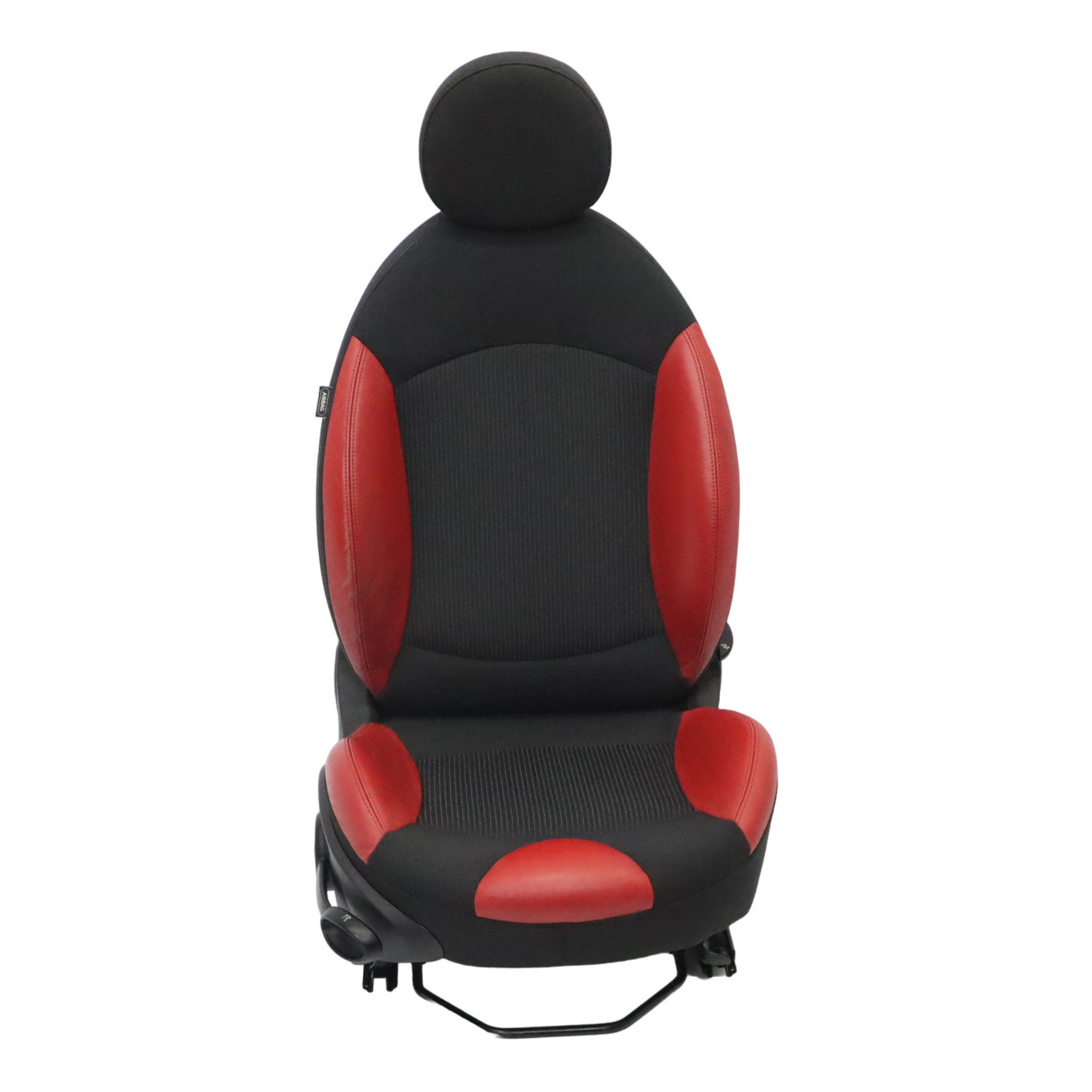 Siège Sport Avant Mini R55 R56 Avant Droit Intérieur Tissu Cuir Rouge