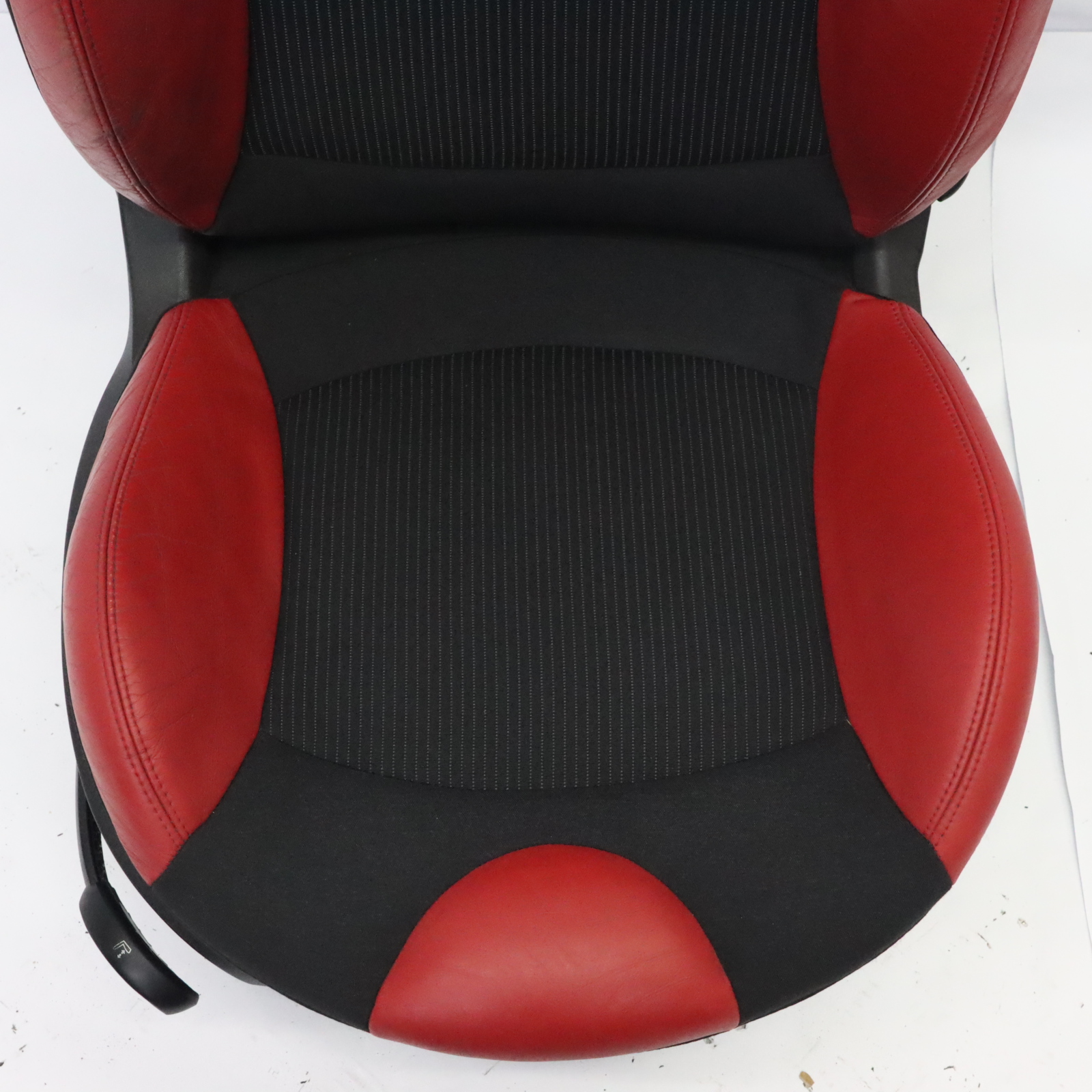 Siège Sport Avant Mini R55 R56 Avant Droit Intérieur Tissu Cuir Rouge