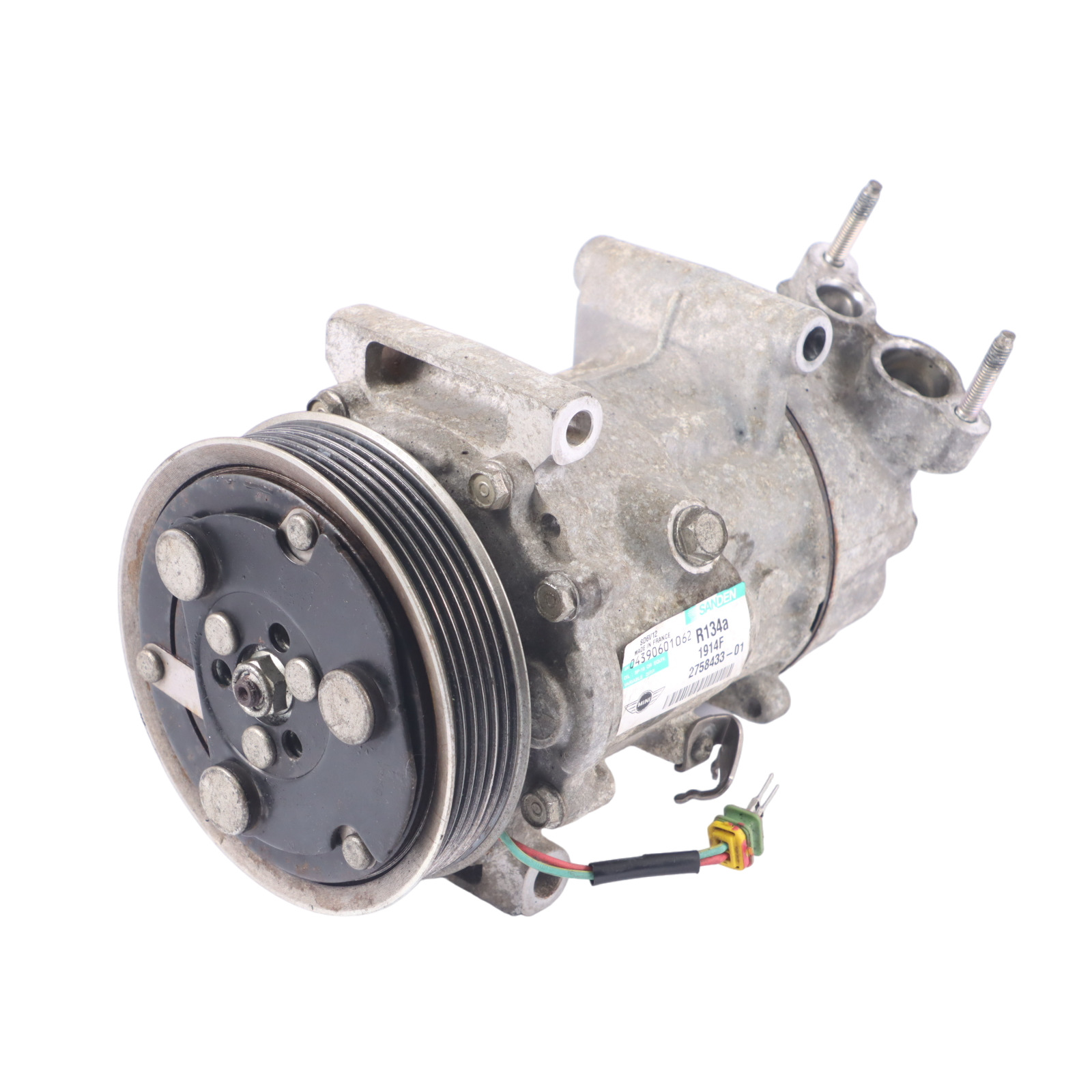 Compresseur Climatisation Mini Cooper R55 R56 R57 R60 A/C Pump 2758433