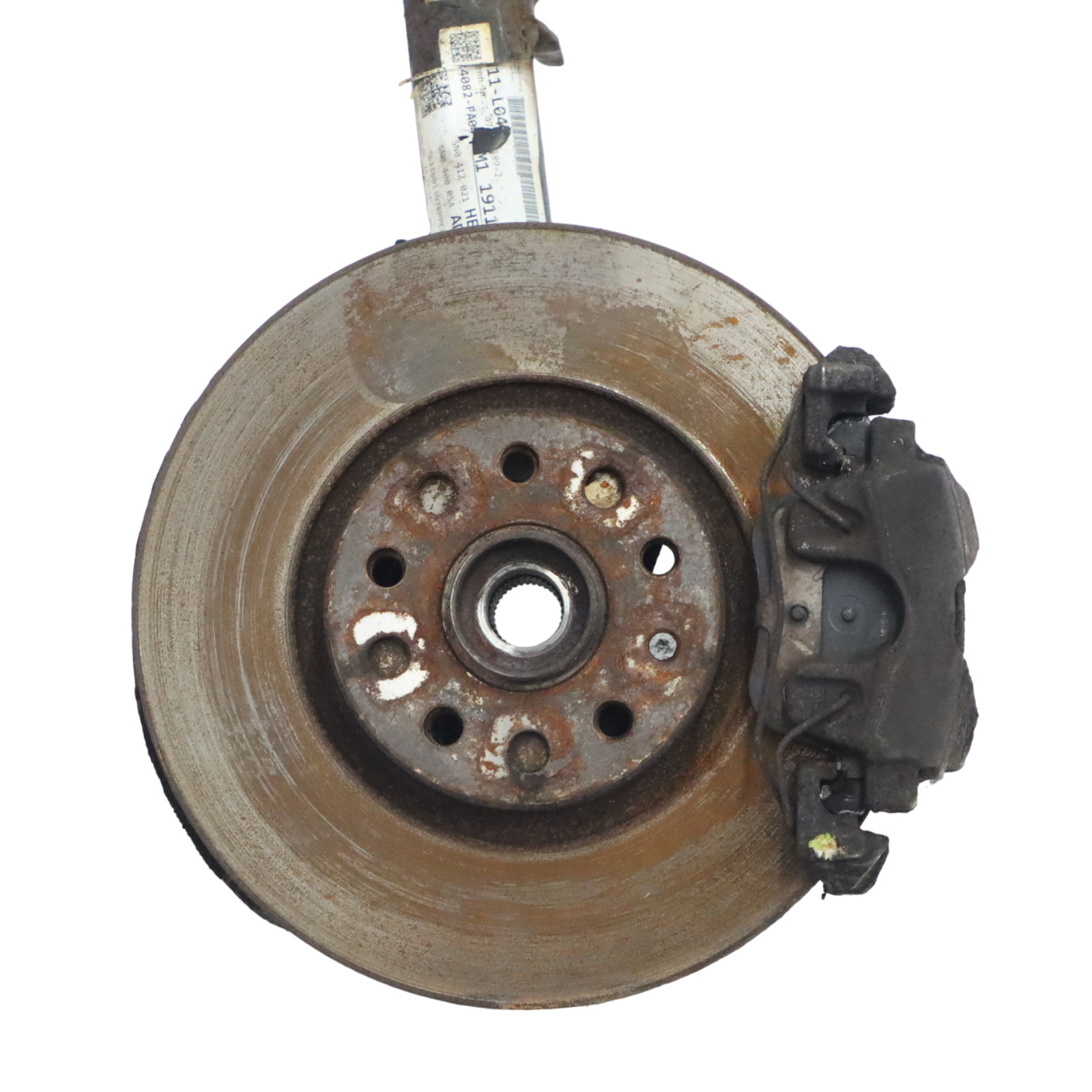 Volkswagen Tiguan 5N Suspension Jambe Avant Gauche Disque de Frein Moyeu de Roue