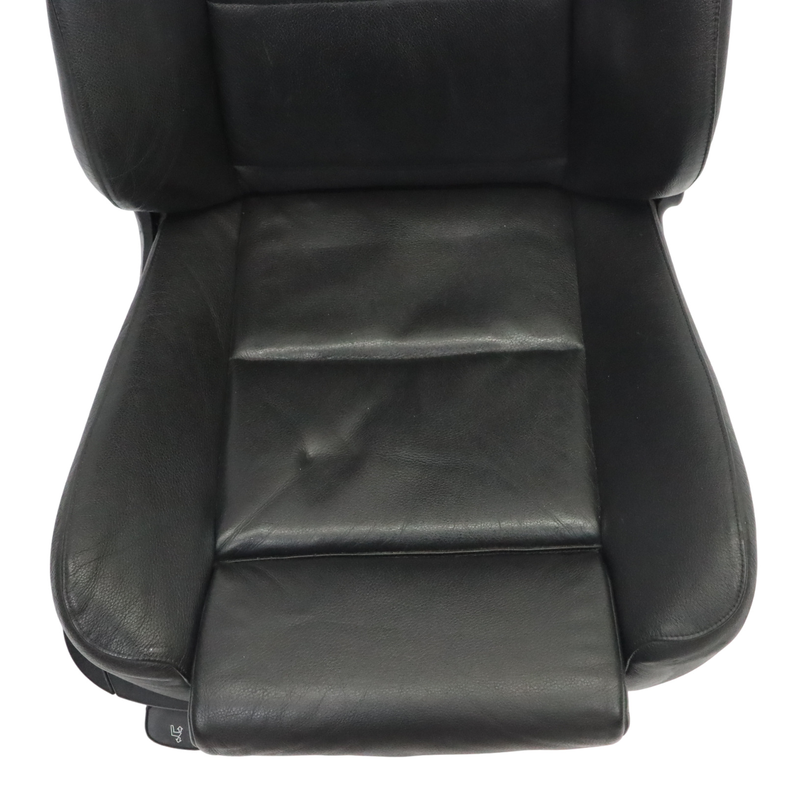 Front Seat BMW E60 E61 Sport Interior Heated Right O/S Leather Dakota Black