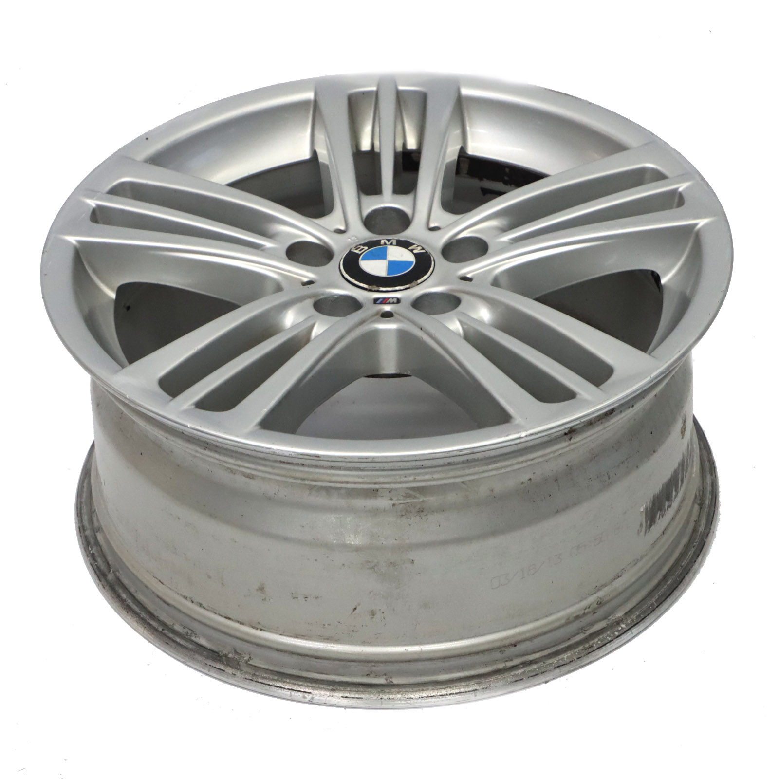 BMW X3 F25 X4 F26 Argent Jante Alliage 18" M Flèche L'étoile 8J ET:43 7844249