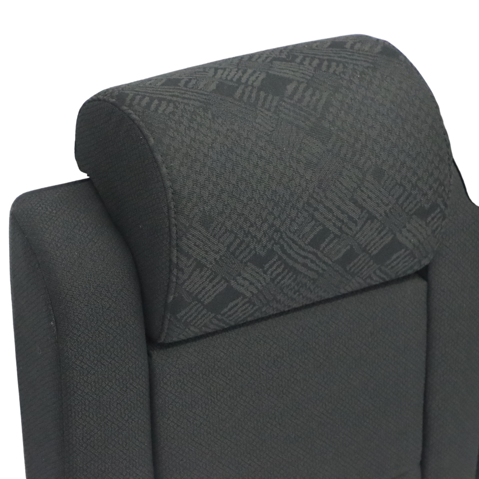 BMW X5 E53 Rear Seat Left N/S Cover Backrest Cloth Fabric Flat Weave Anthracite