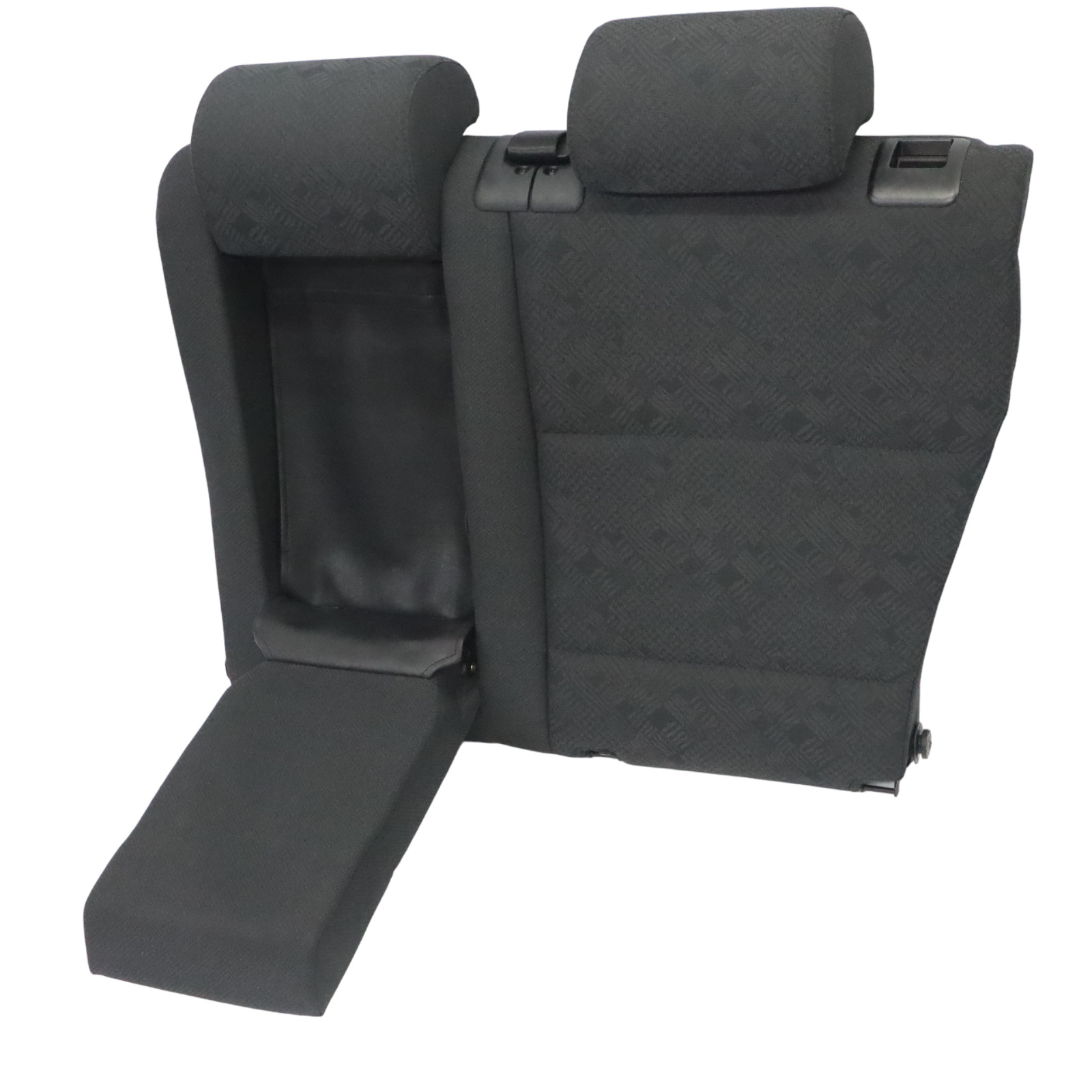 BMW X5 E53 Rear Seat Left N/S Cover Backrest Cloth Fabric Flat Weave Anthracite