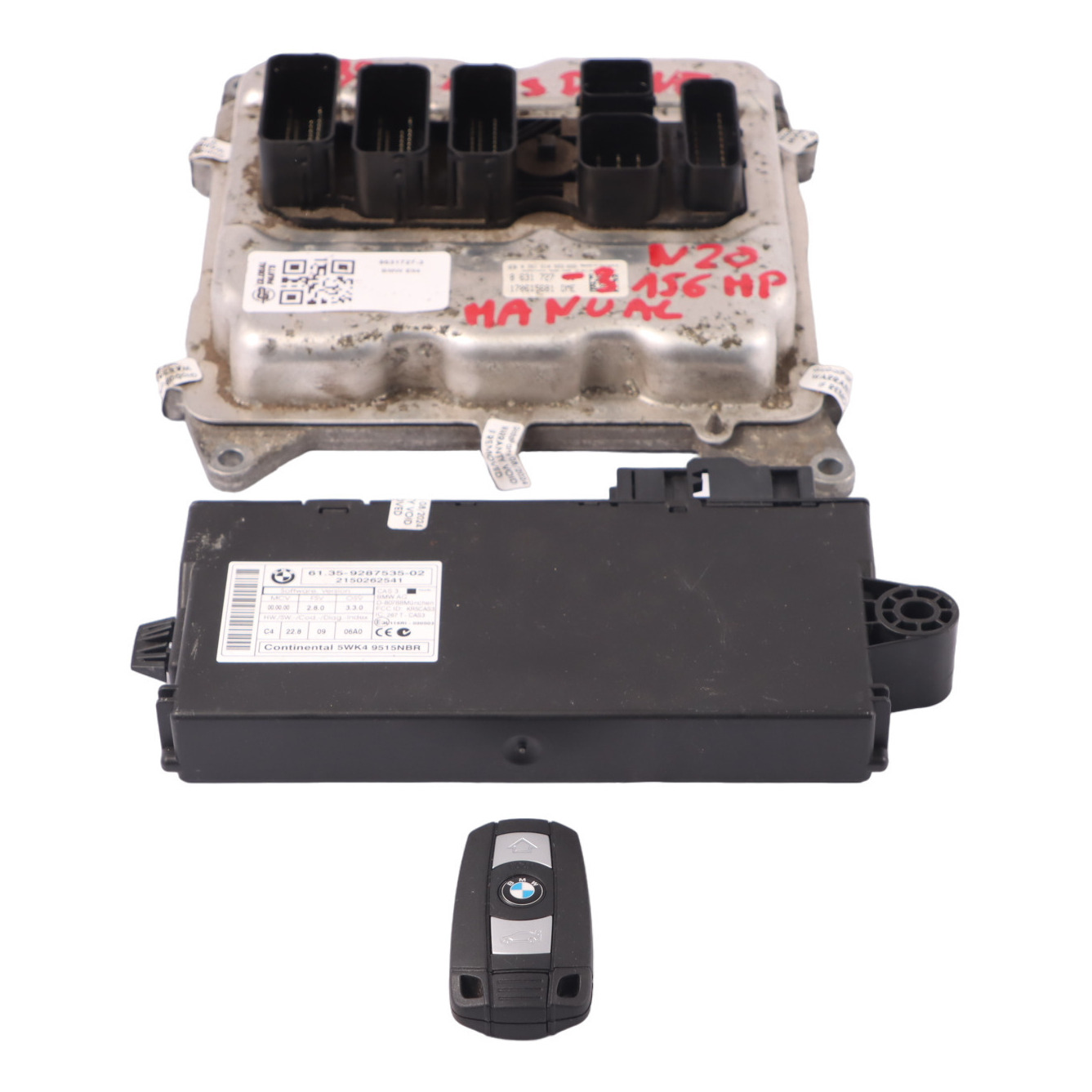 BMW Z4 E89 Roadster 18i N20 156HP ECU Kit DME CAS3 Key 8631727 Manual