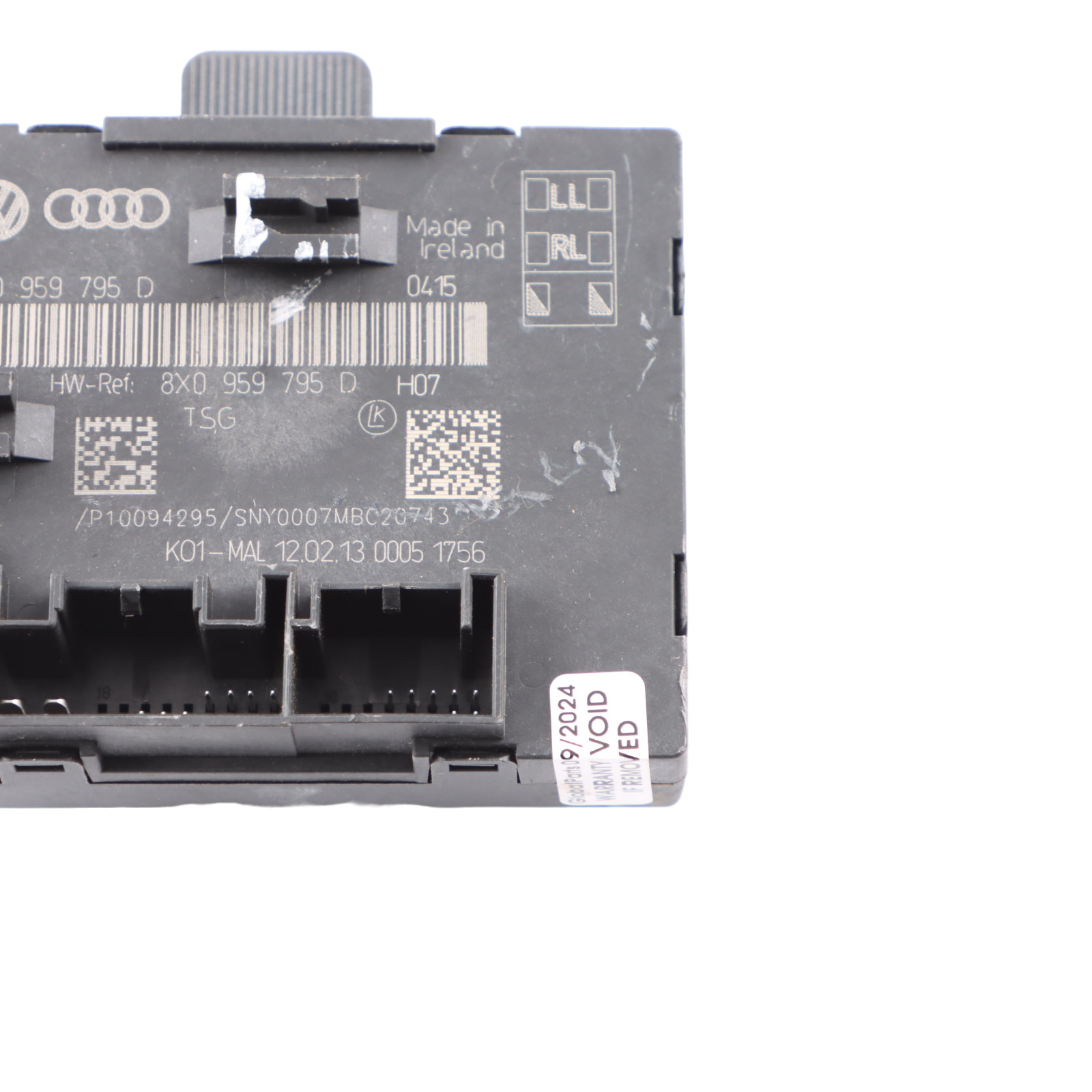 Audi A1 8X Door Module Rear Left N/S Control Unit ECU 8X0959795D