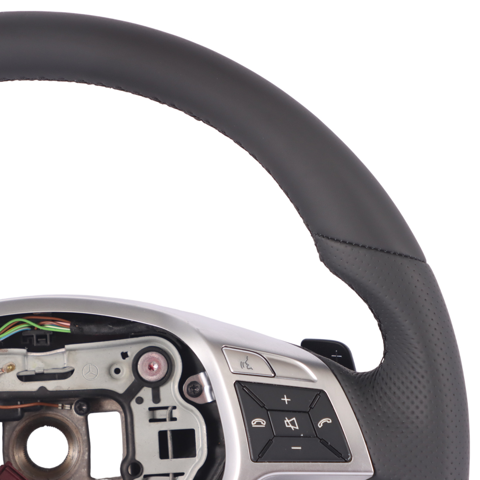 Steering Wheel Mercedes W204 W207 W212 W218 NEW Black Leather Sport Paddle Shift