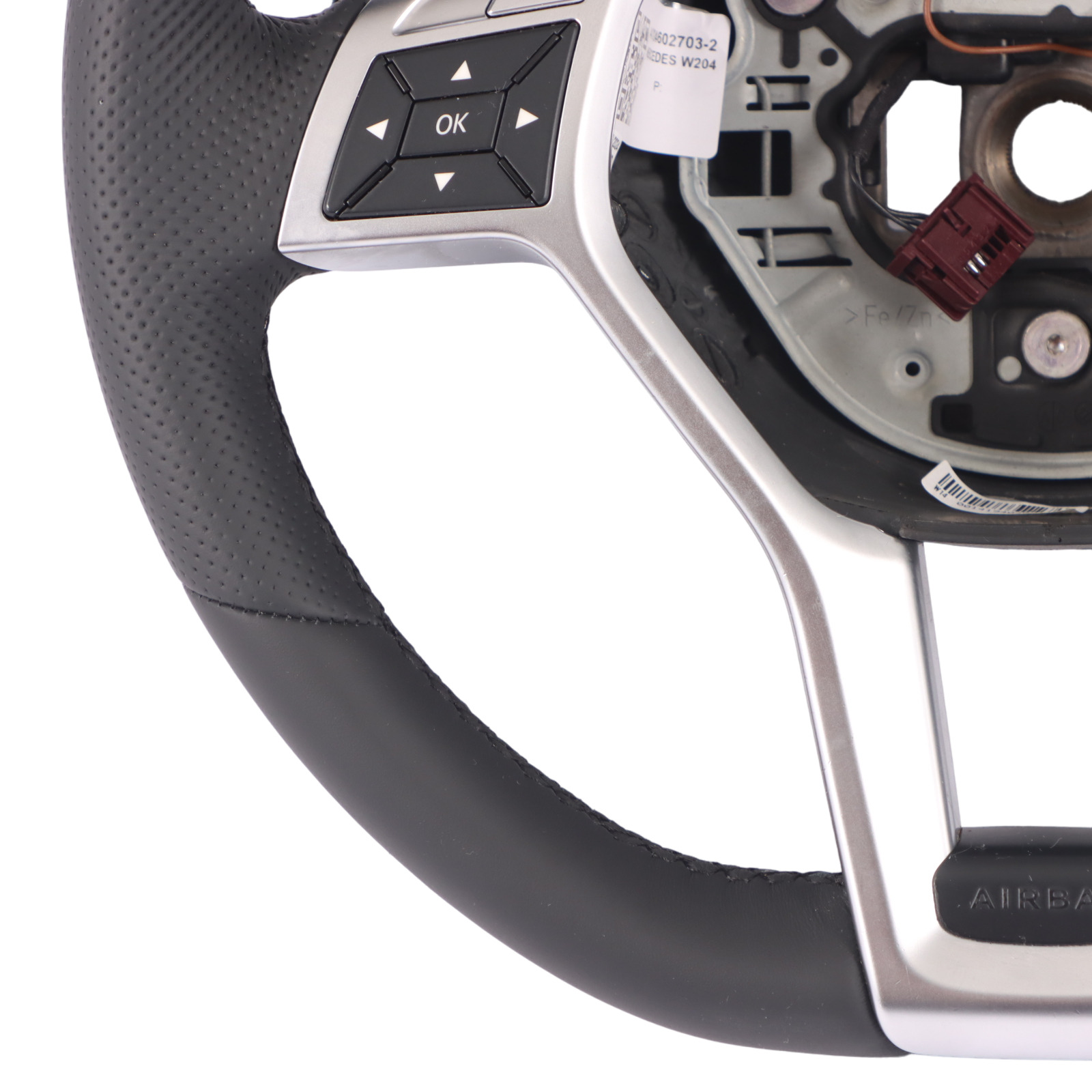 Steering Wheel Mercedes W204 W207 W212 W218 NEW Black Leather Sport Paddle Shift