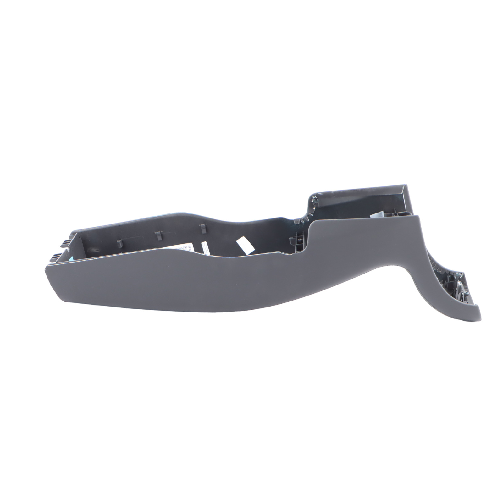 Mercedes CLS W219 Console centrale rangement arrière en cuir noir A2196800450