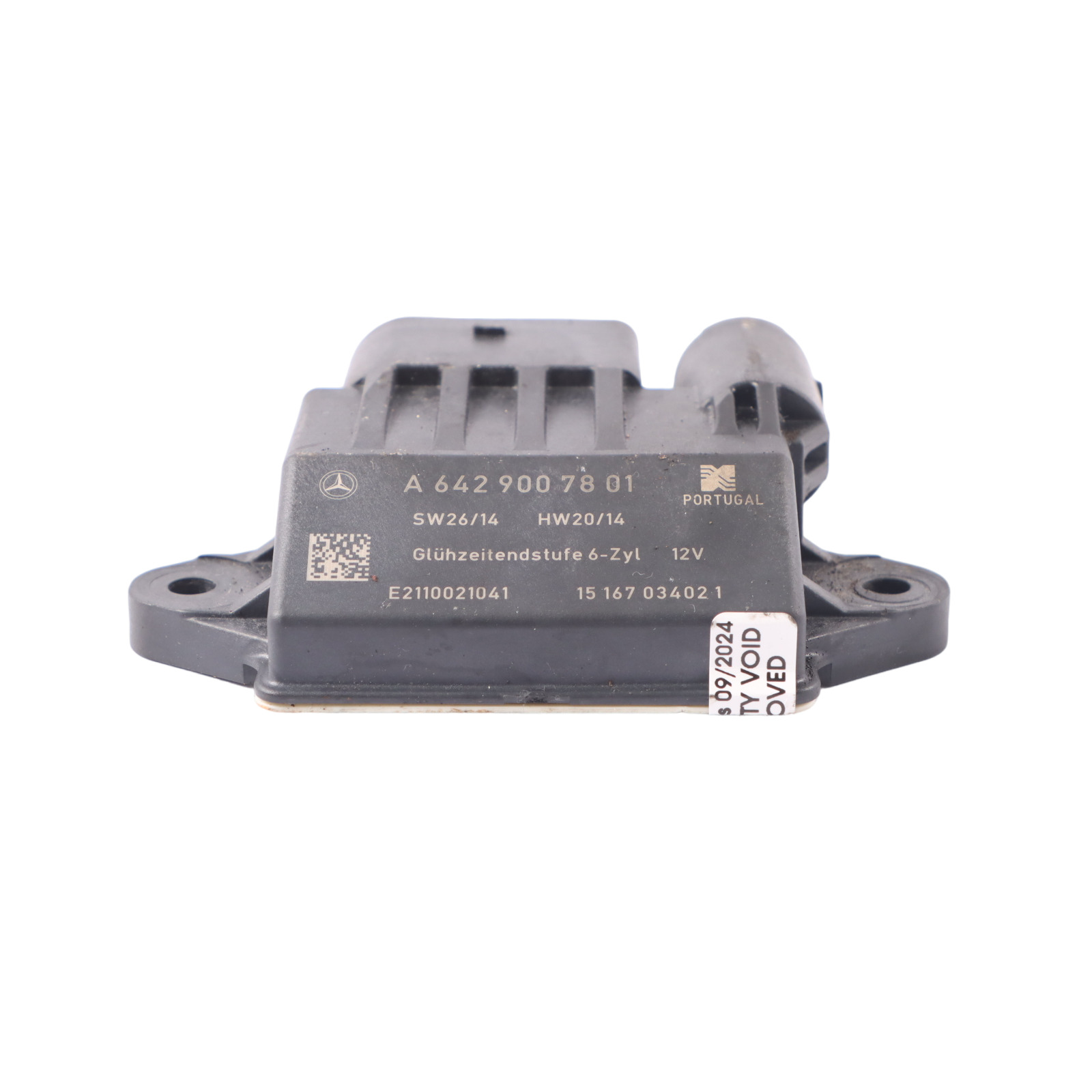 Bougie Préchauffage Mercedes W164 W211 W219 OM642 Module Relais A6429007801