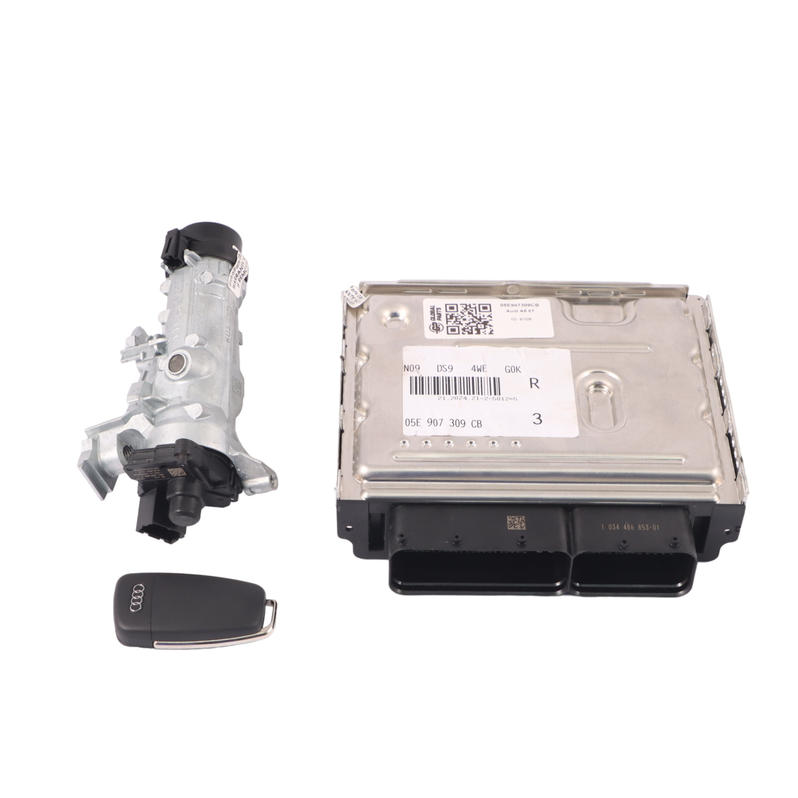 Audi Q2 GA 35 TFSI 1.5 DXDB Kit ECU moteur Clé d'allumage 05E907309CB Manual