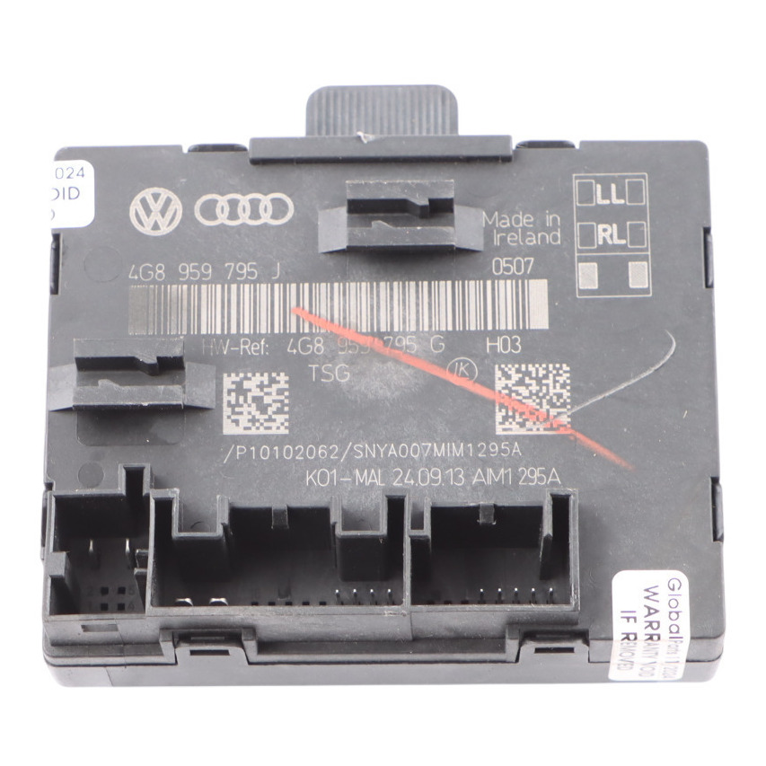 Audi A6 C7 Unité de module contrôle portes arrière ECU gauche droite 4G8959795G