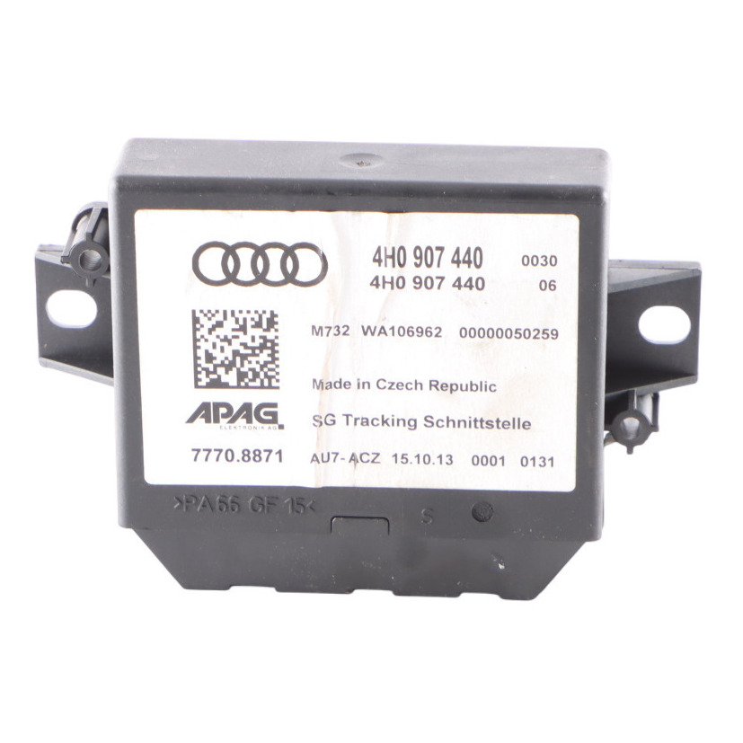 Audi RS6 C7 GPS Unité de contrôle de localisation Localisateur module 4H0907440