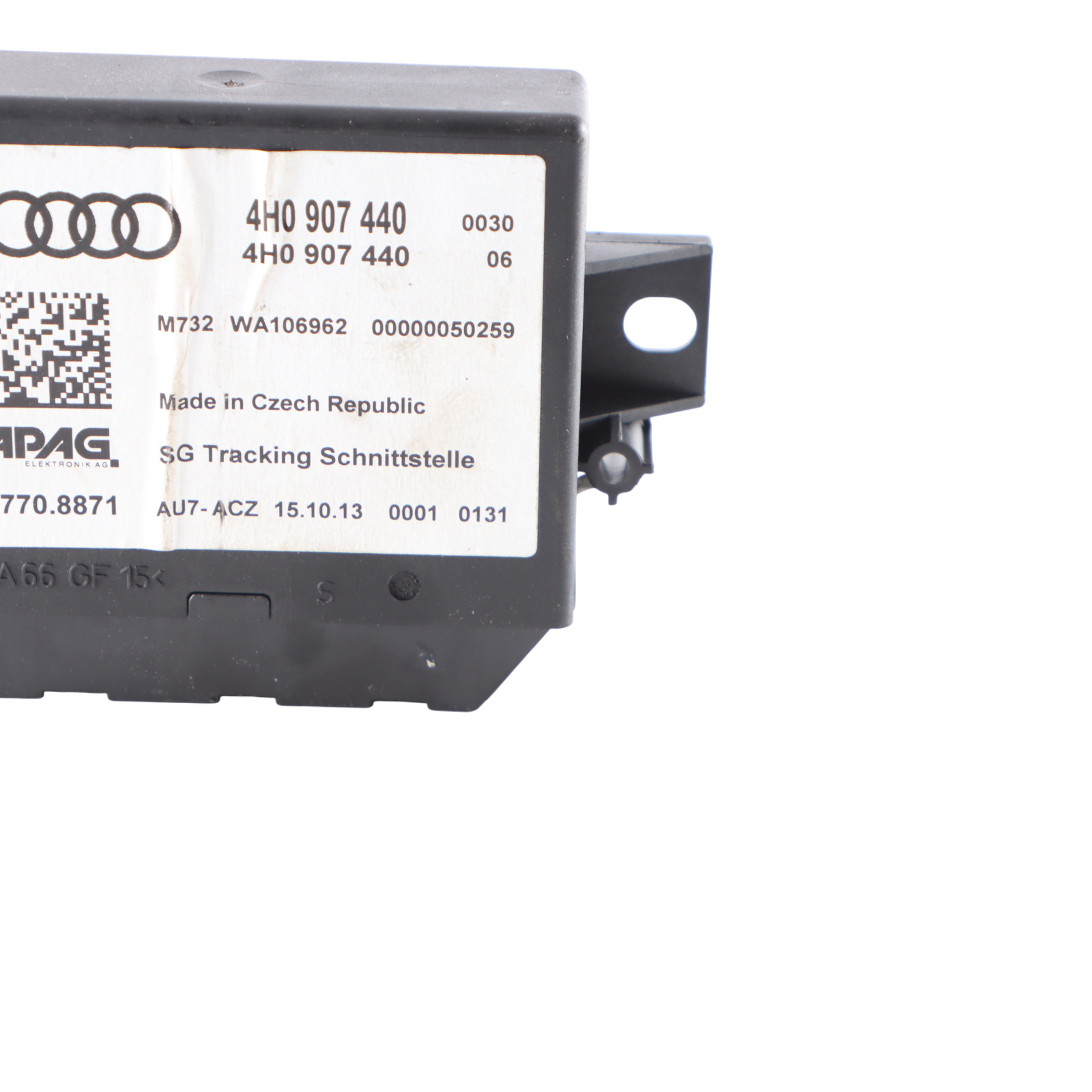 Audi RS6 C7 GPS Unité de contrôle de localisation Localisateur module 4H0907440