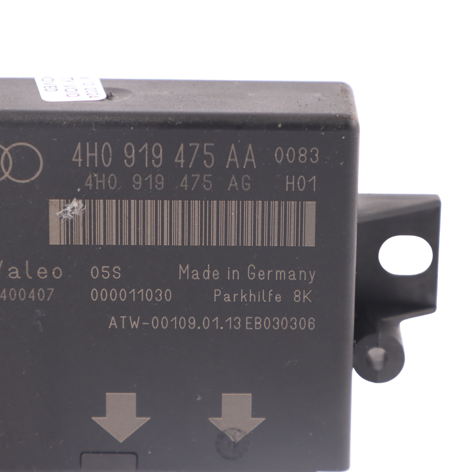 Audi A6 C7 PDC Parking Distance Control Module Unit ECU 4H0919475AA