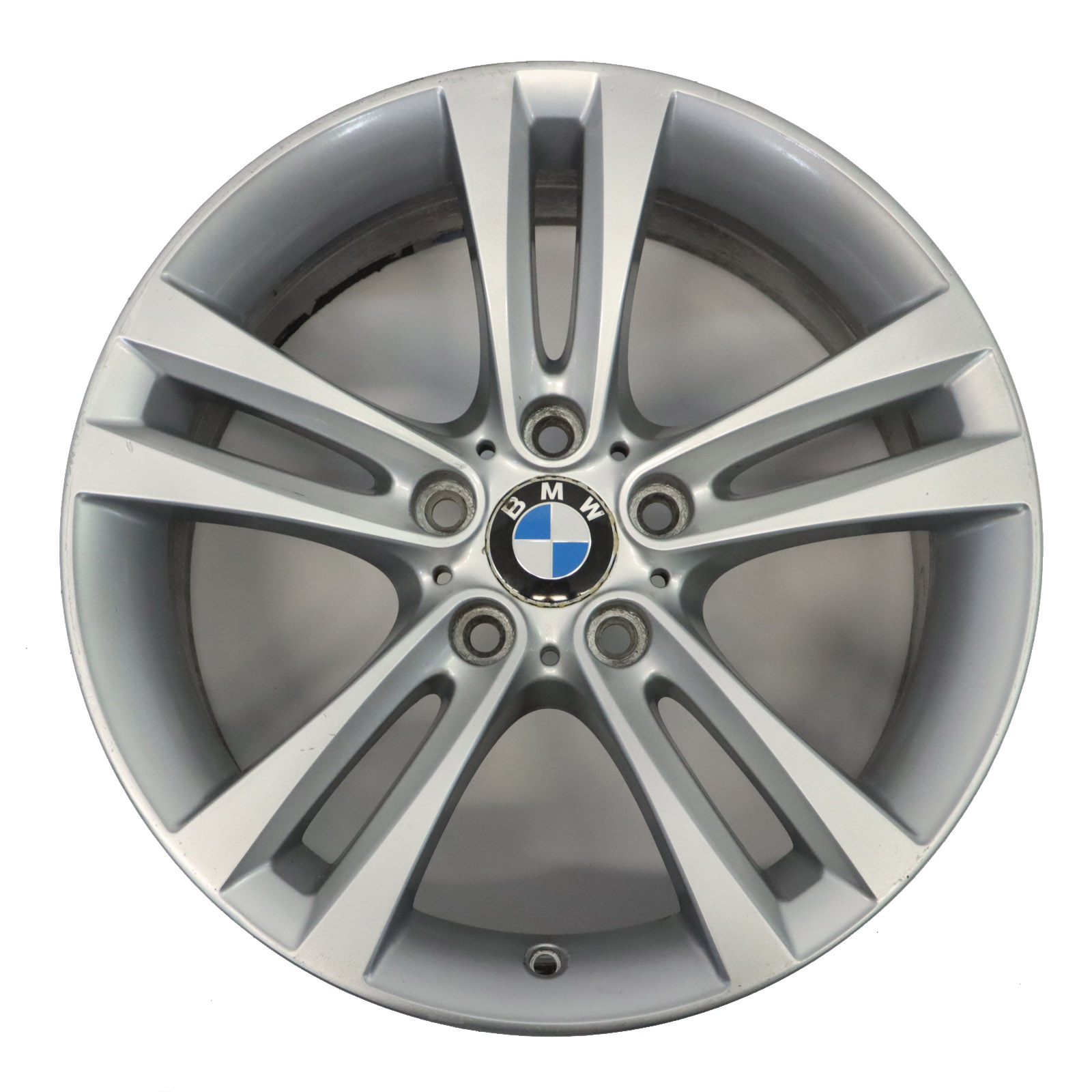 BMW F30 F31 F32 F33 Jante argentée alliage 18" Double Spoke 397 ET:34 8J 6796247