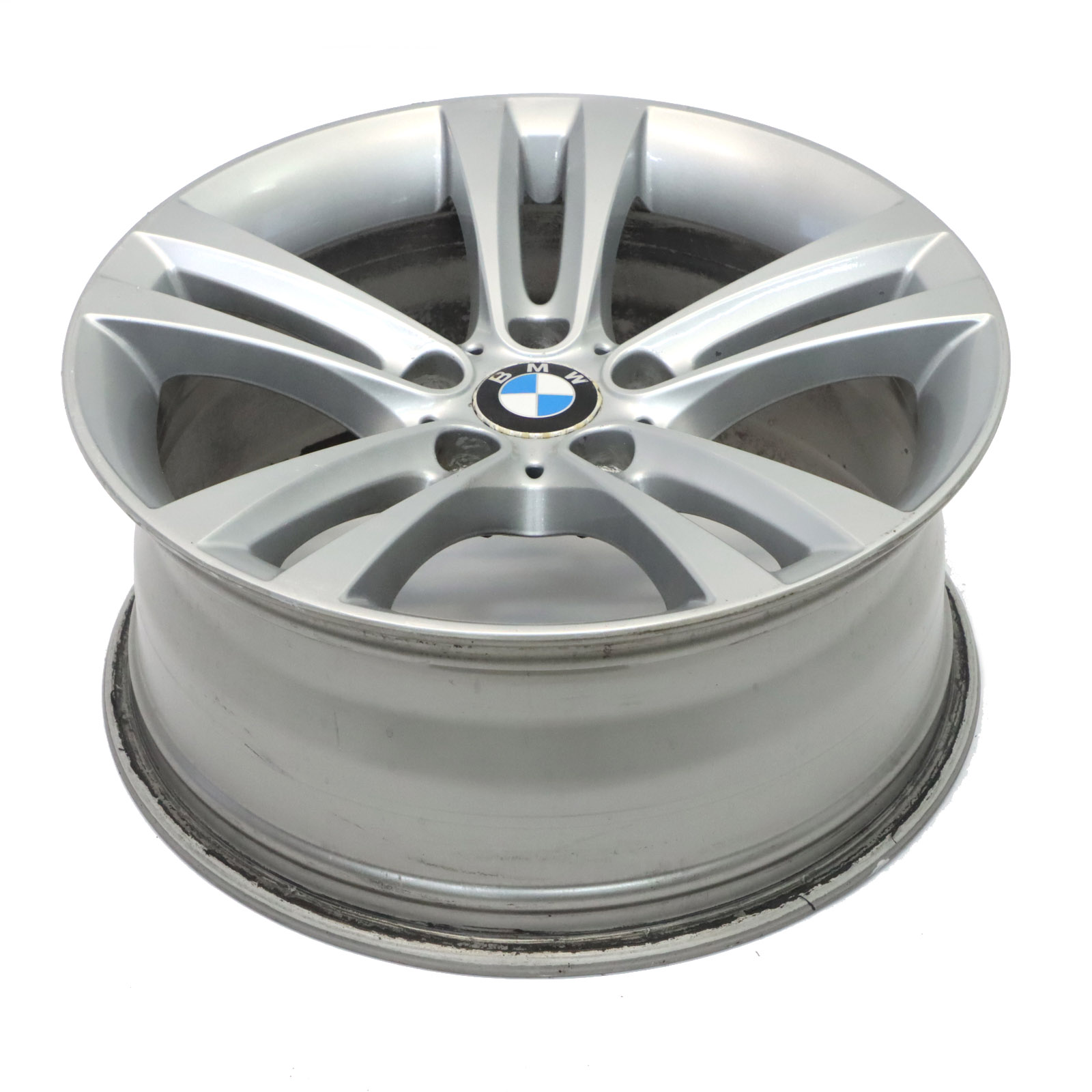 BMW F30 F31 F32 F33 Jante argentée alliage 18" Double Spoke 397 ET:34 8J 6796247