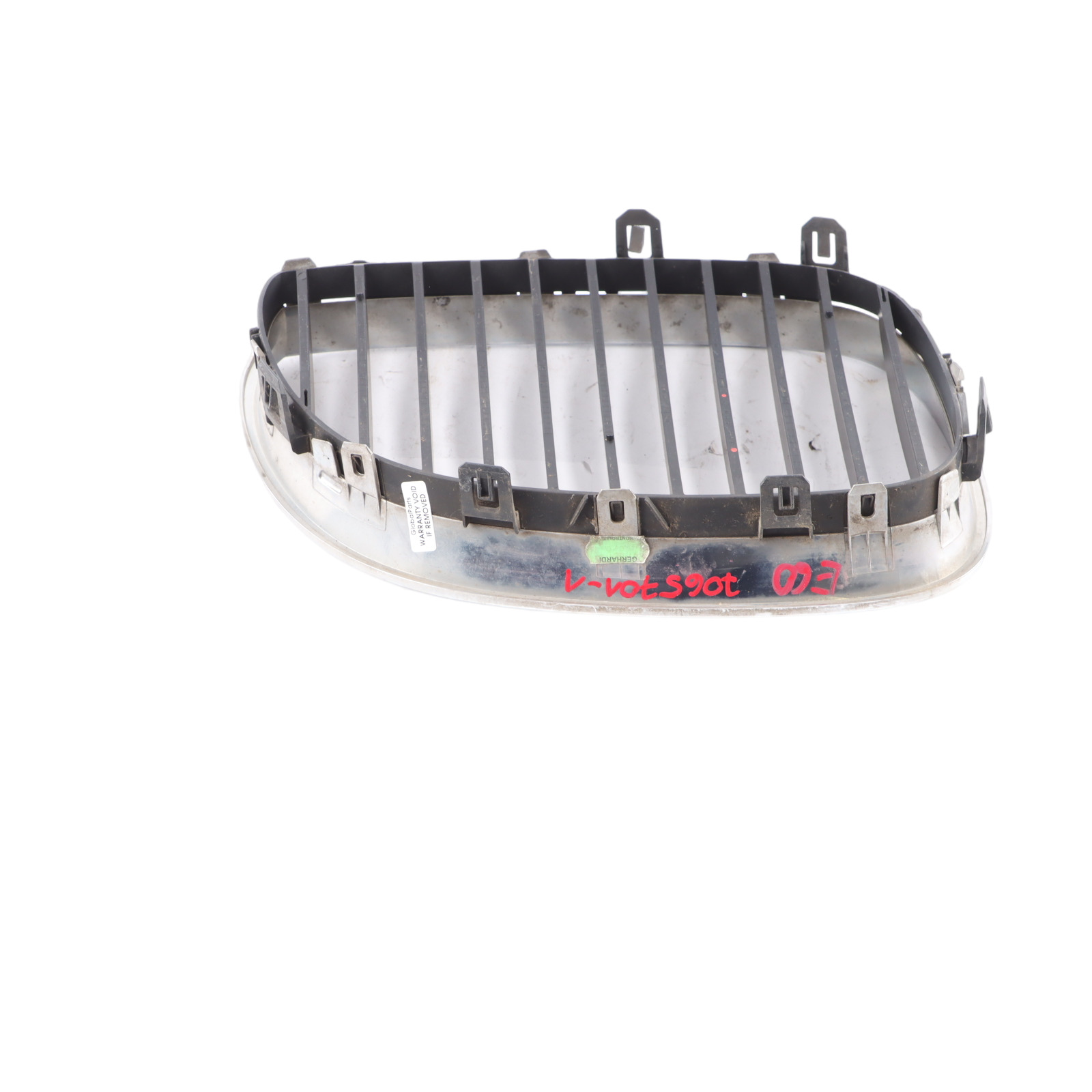 BMW E60 E61 LCI Grille d'entree d'air gauche chromee 7065701