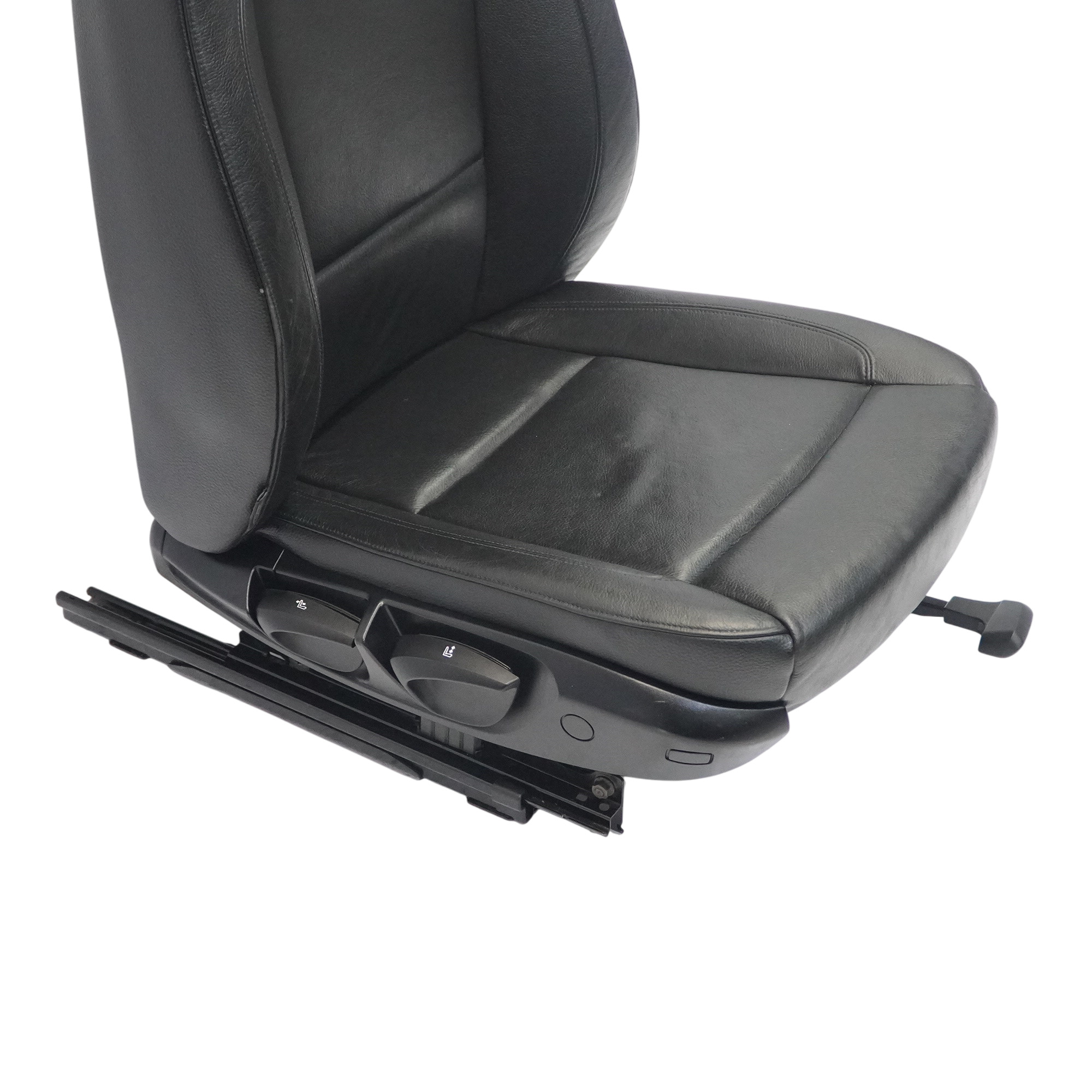 BMW E88 Convertible Front Seat Right O/S Interior Leather Boston Black 