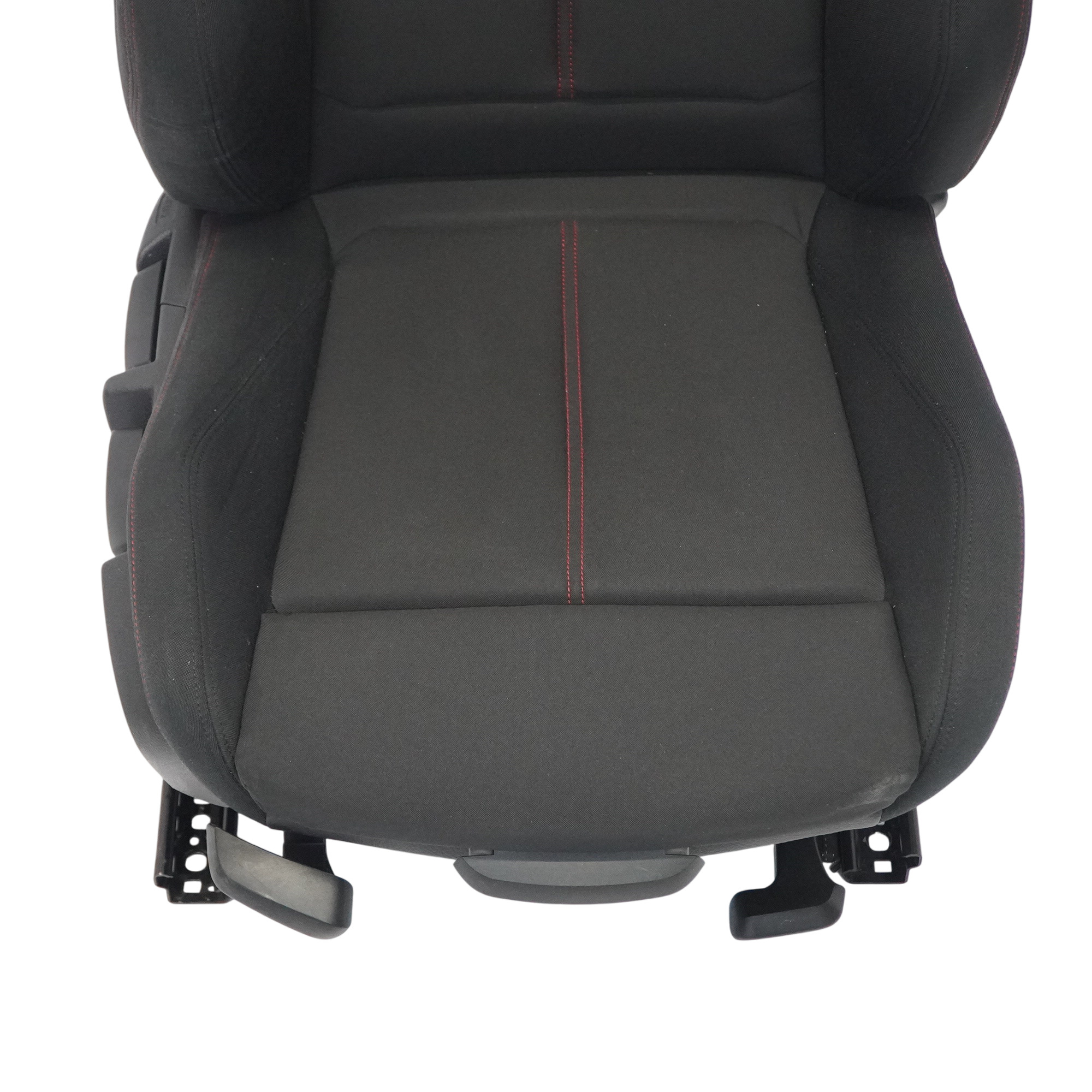 BMW F21 LCI Front Seat Sport Right O/S Interior Cloth Fabric Anthracite Red