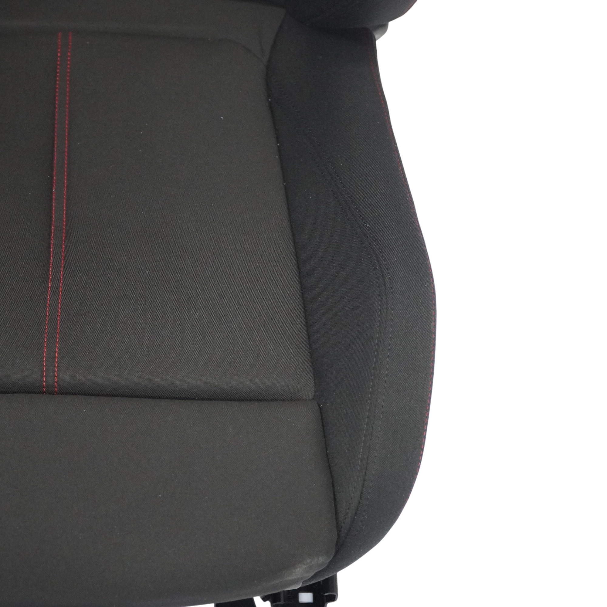 BMW F21 LCI Front Seat Sport Right O/S Interior Cloth Fabric Anthracite Red